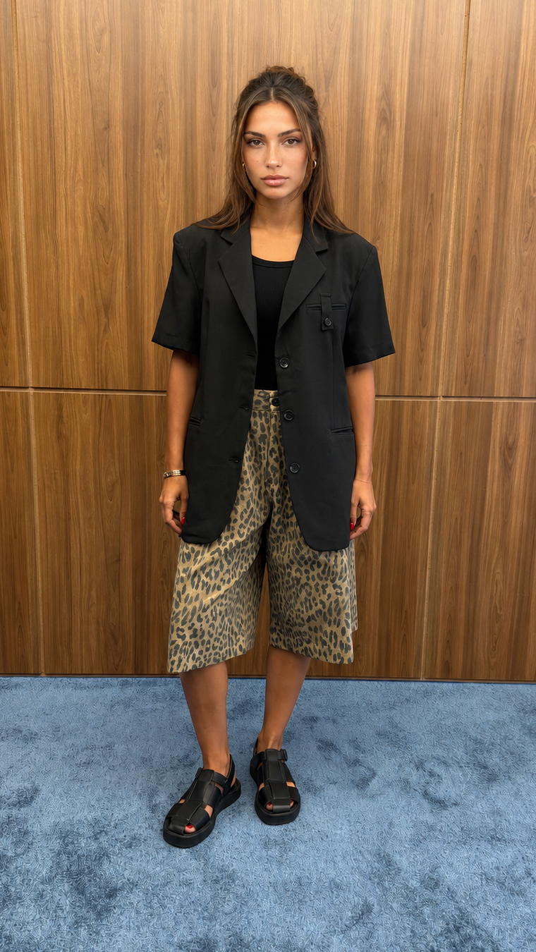OPEN-BACK BLAZER