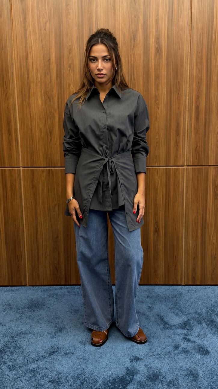 TANYA WRAP SHIRT