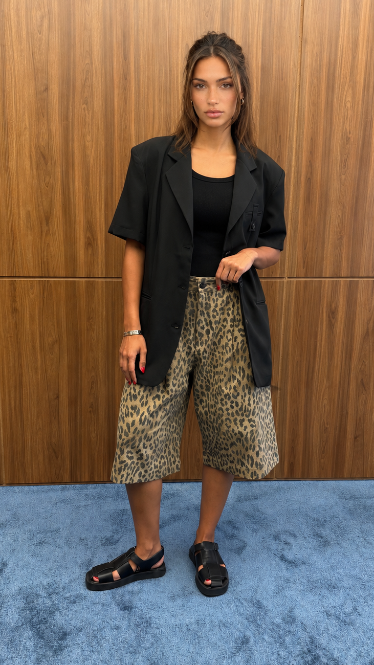 OPEN-BACK BLAZER