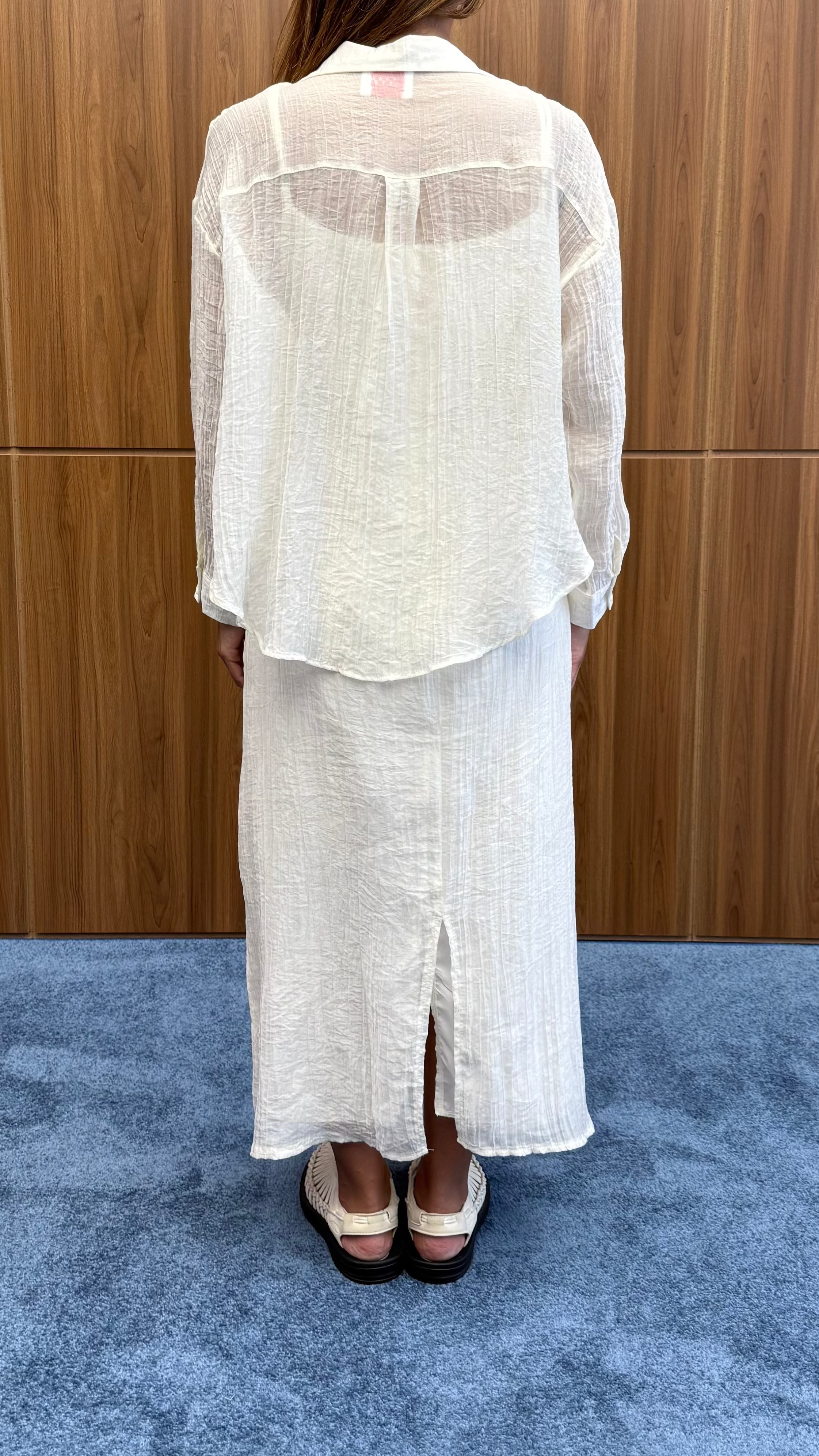 LEA SHIRT AND DRESS SET