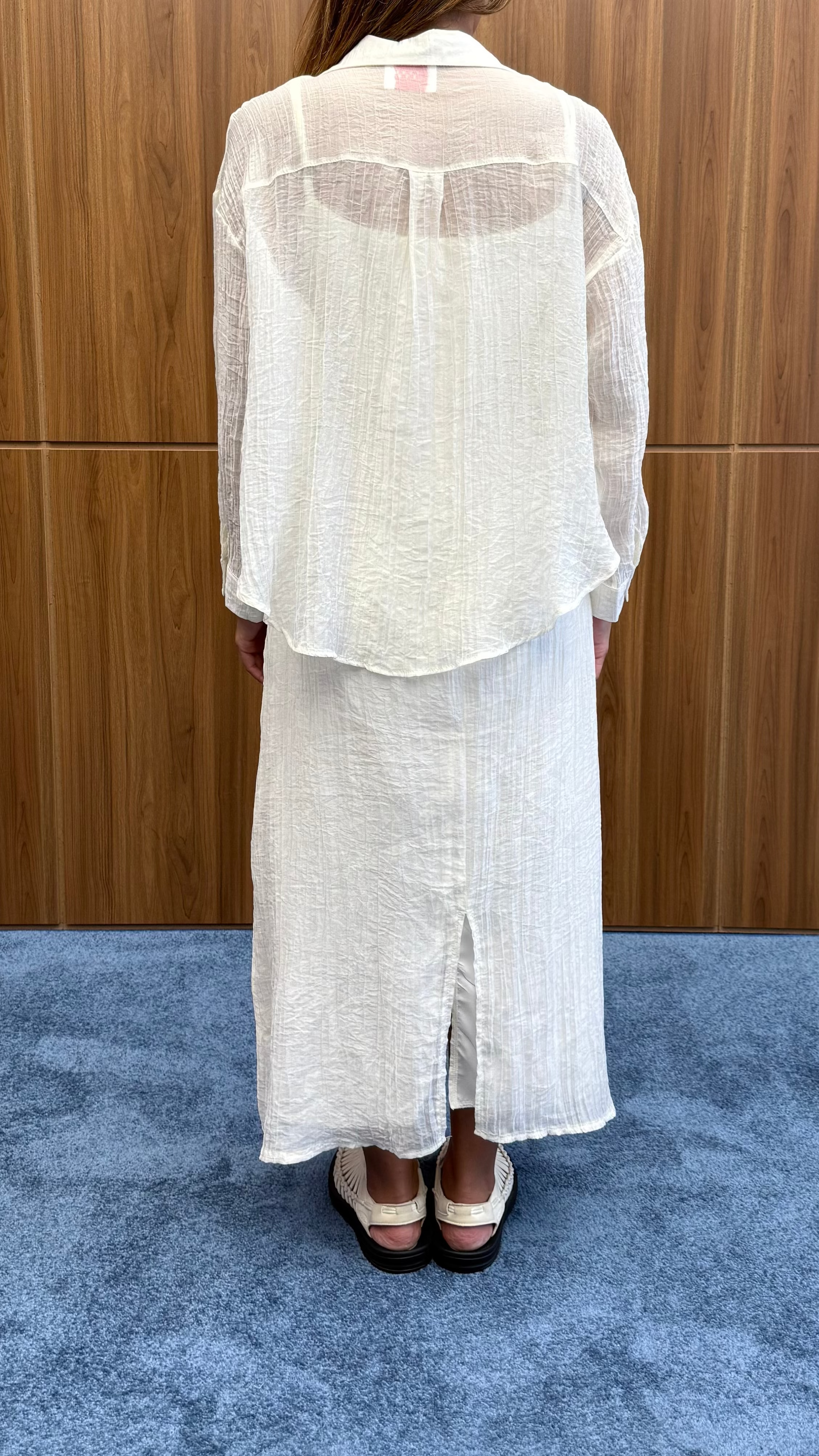 LEA SHIRT AND DRESS SET