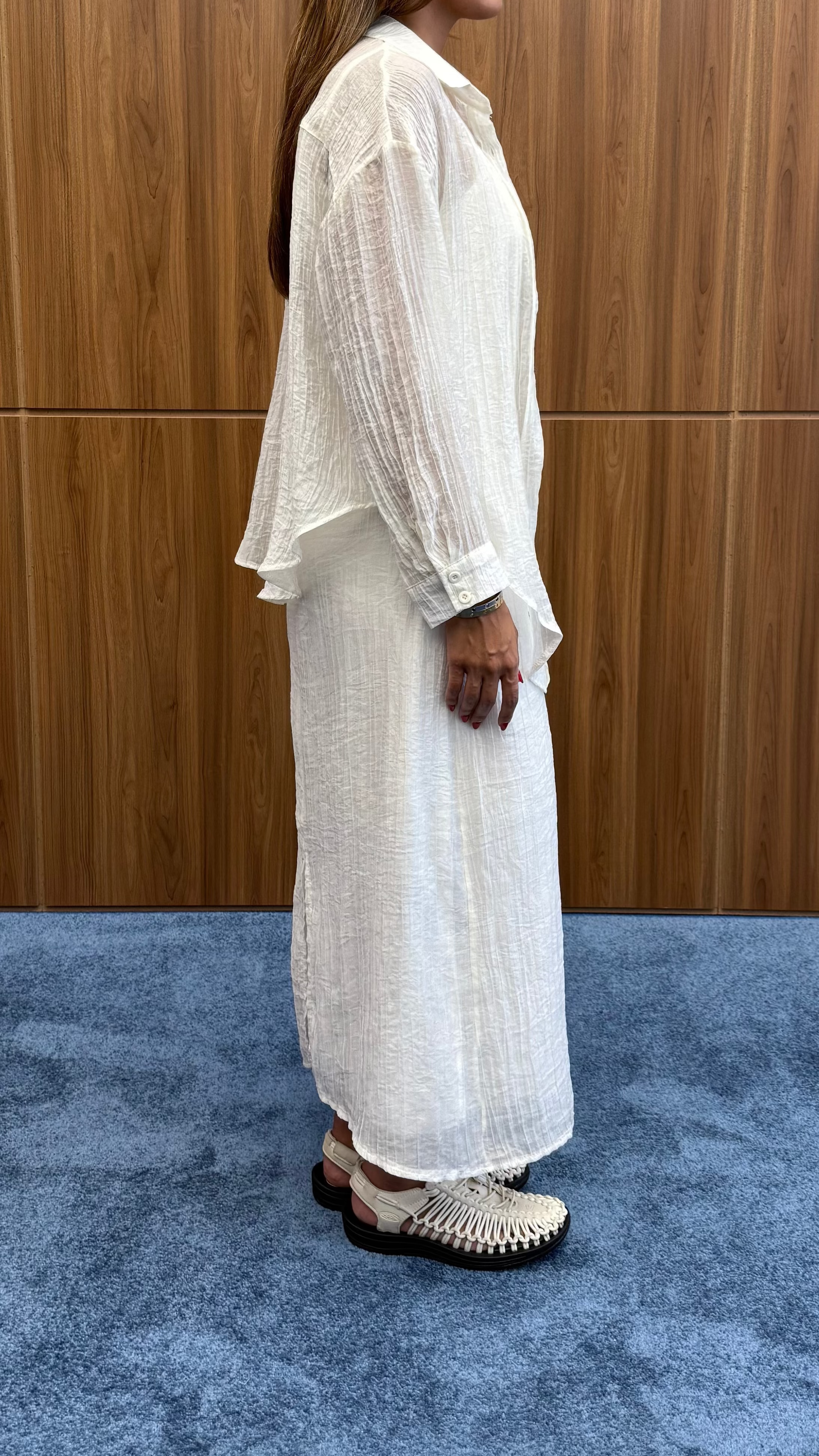 LEA SHIRT AND DRESS SET
