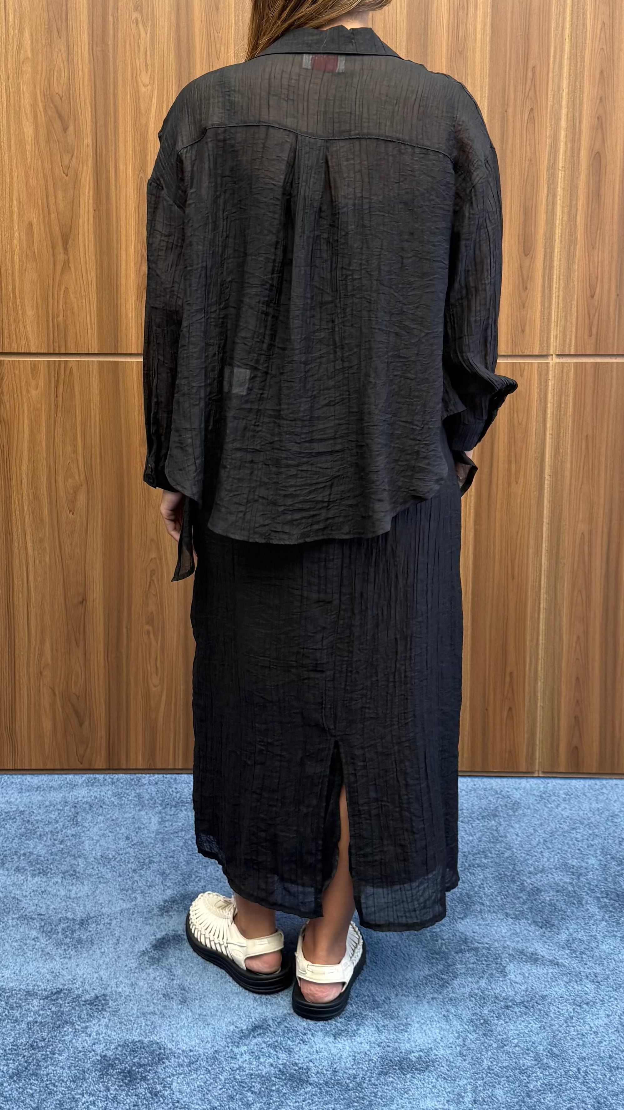 LEA SHIRT AND DRESS SET