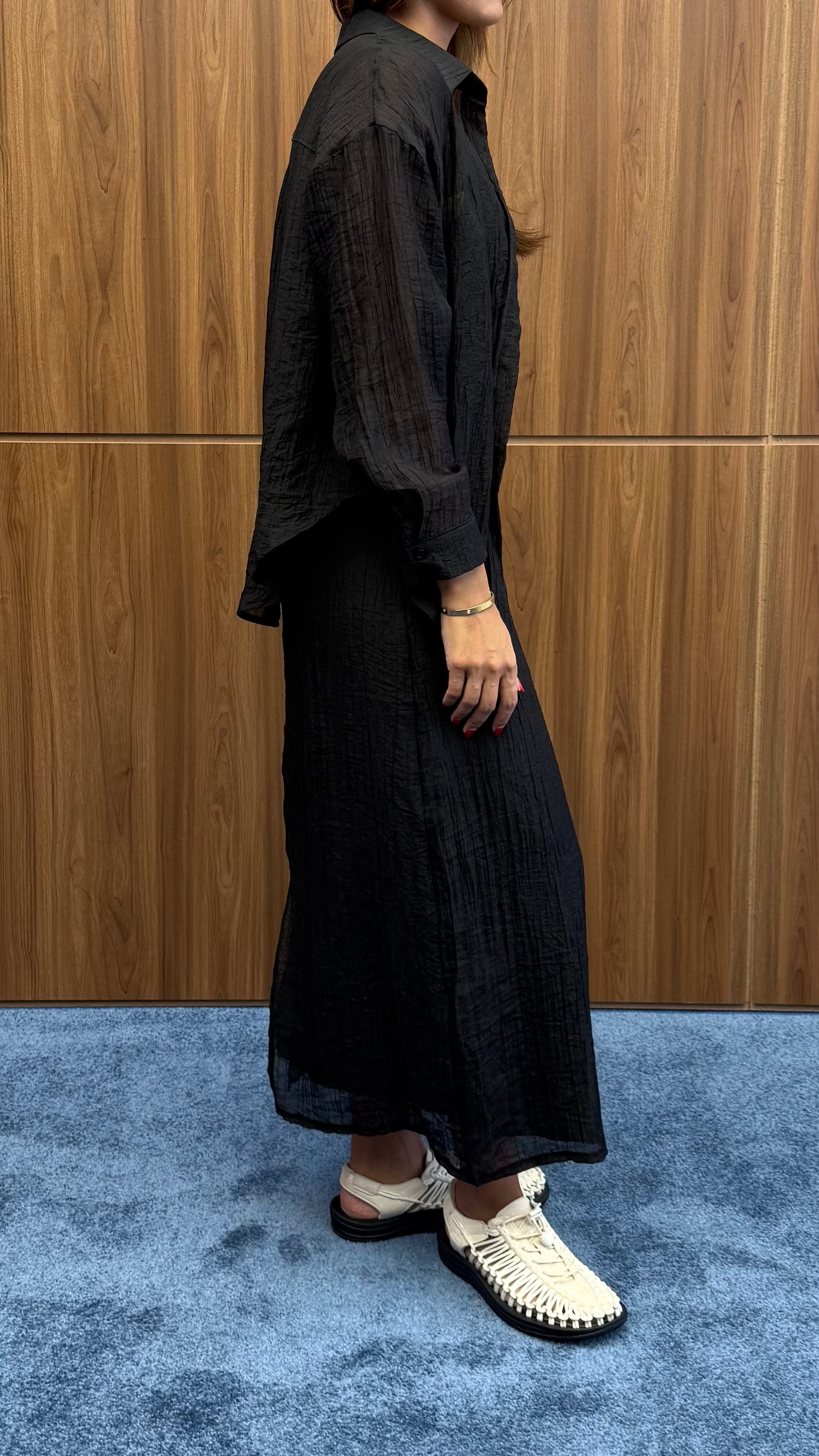 LEA SHIRT AND DRESS SET