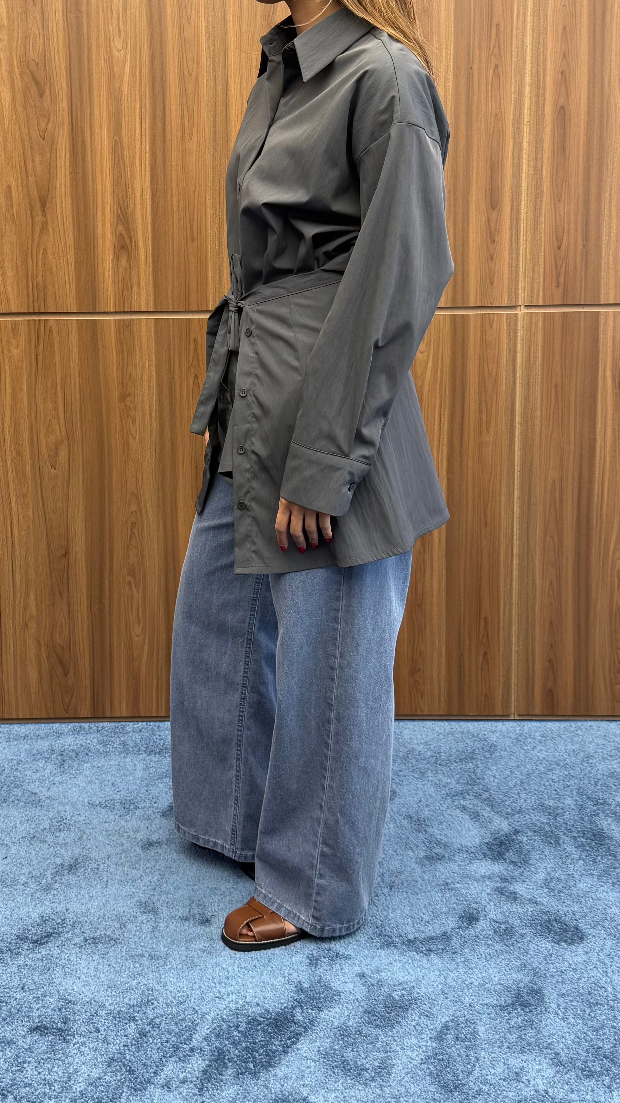 TANYA WRAP SHIRT