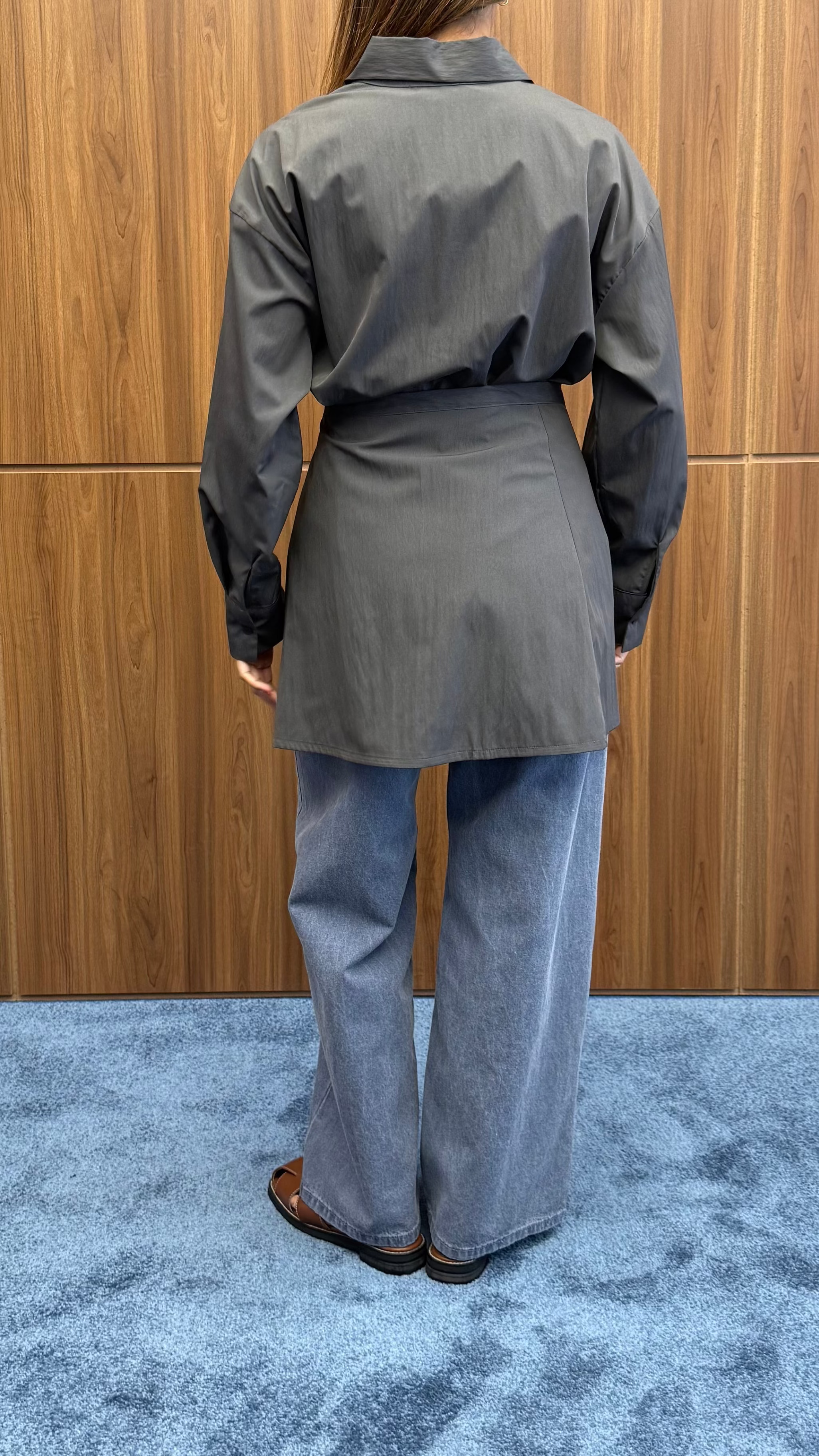 TANYA WRAP SHIRT