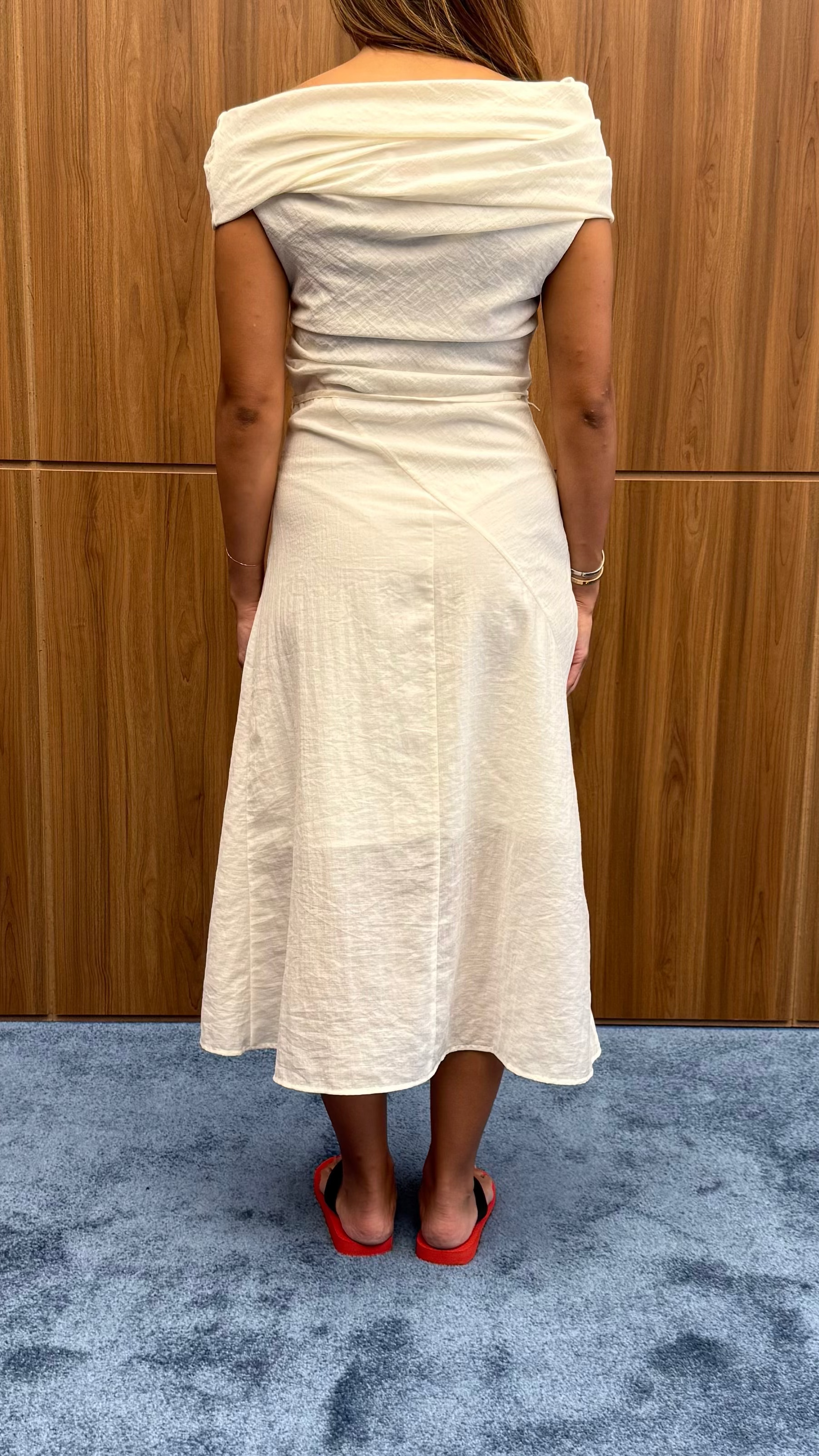 OVA DRAPE DRESS