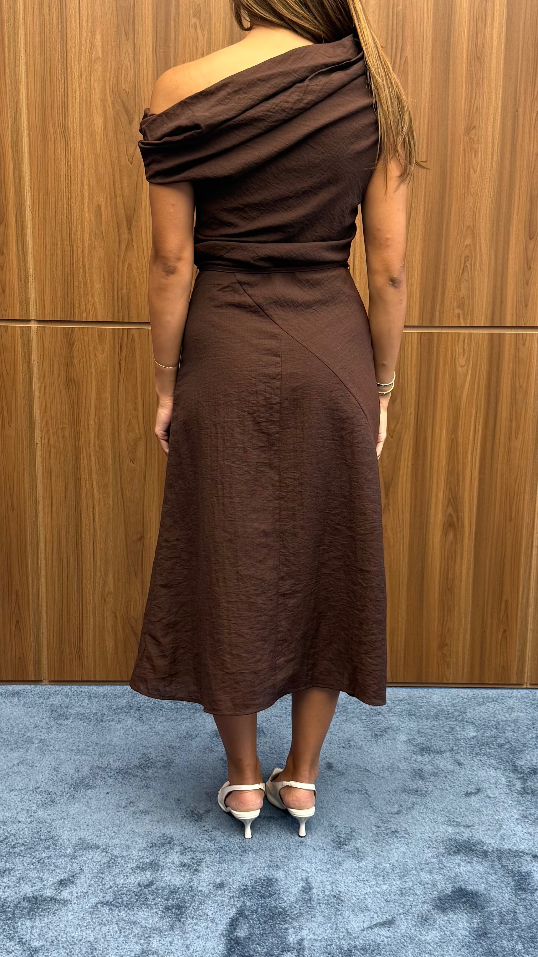 OVA DRAPE DRESS