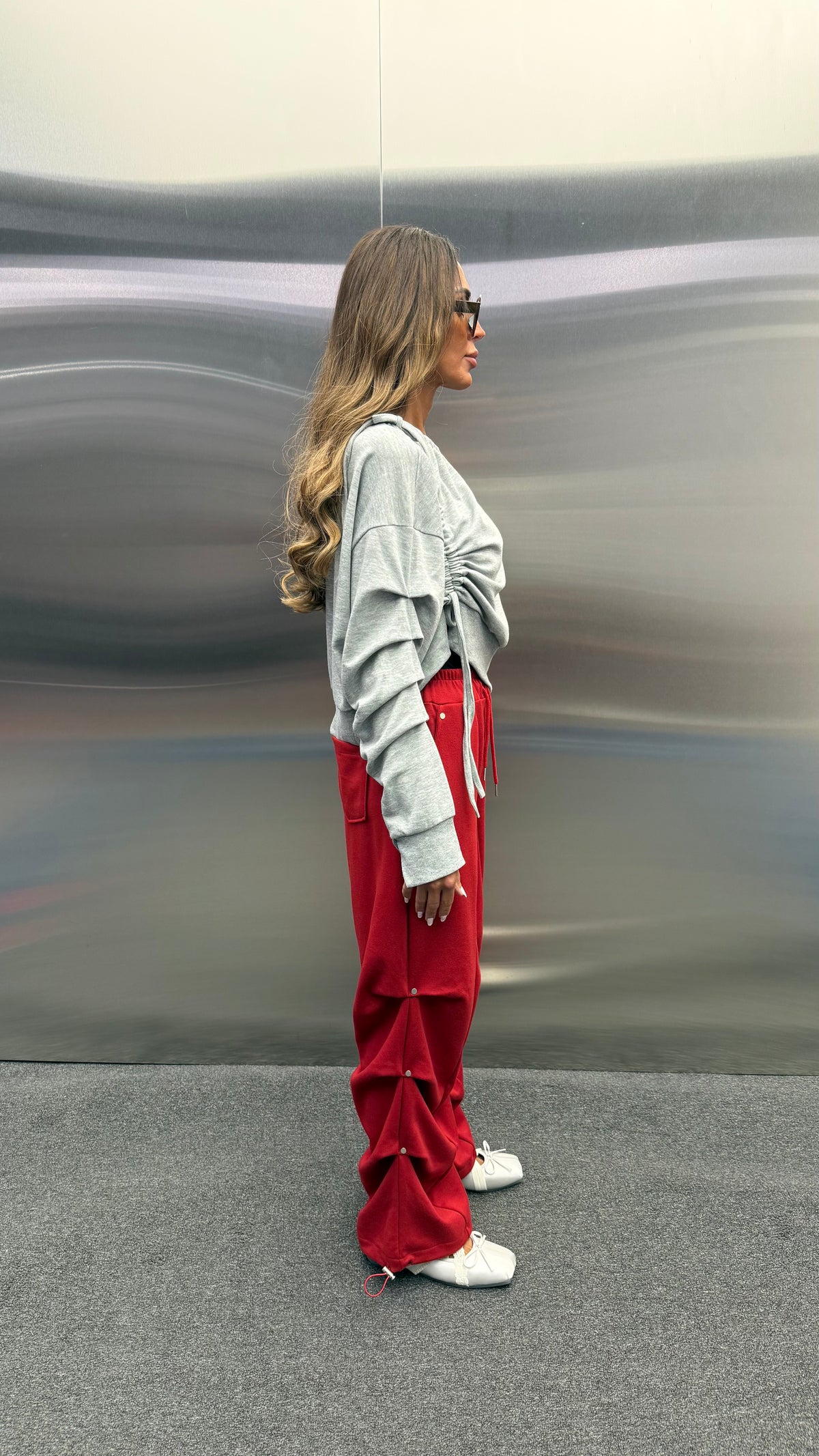 ZURI RUCHED TOP