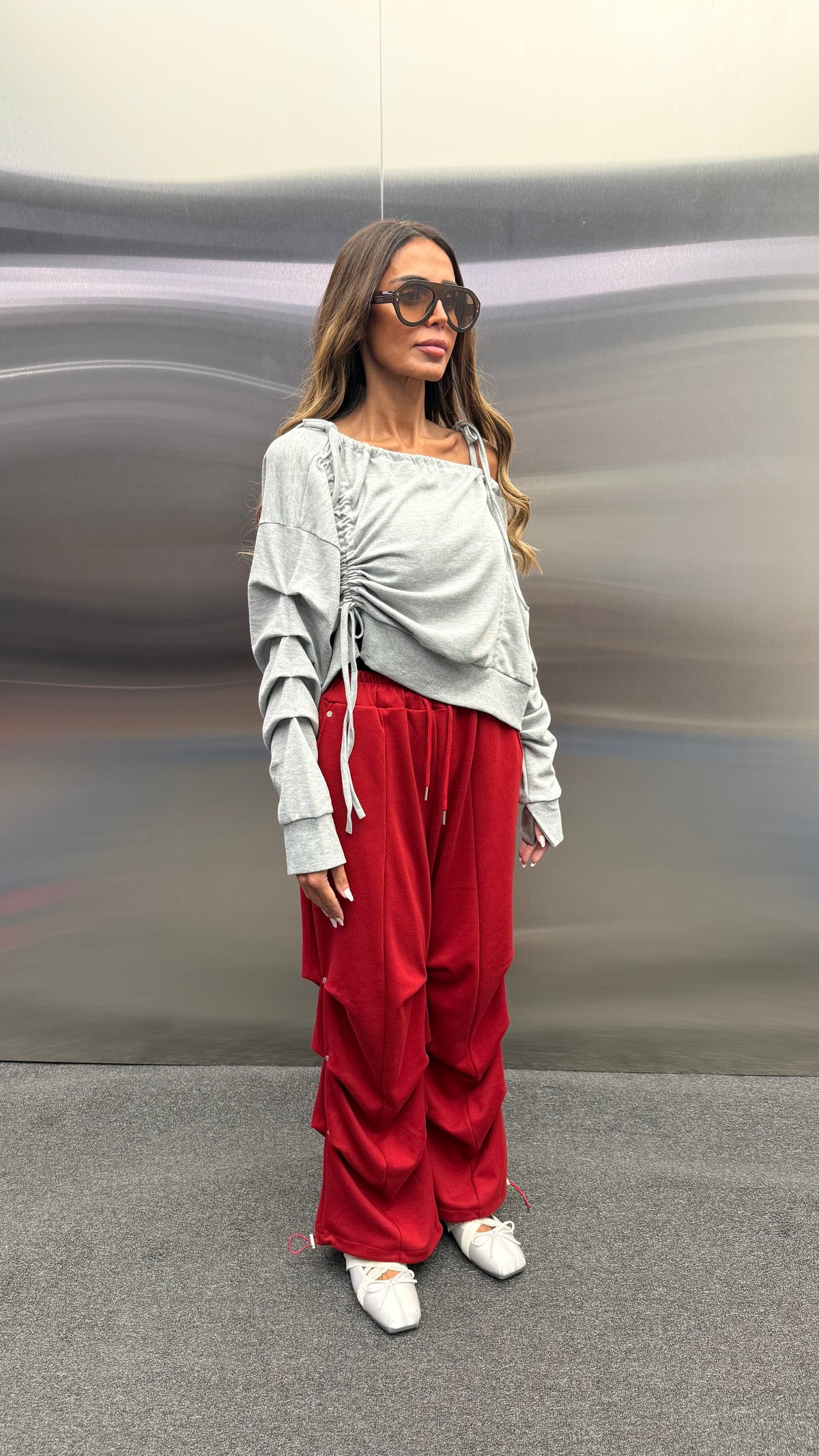 ZURI RUCHED TOP