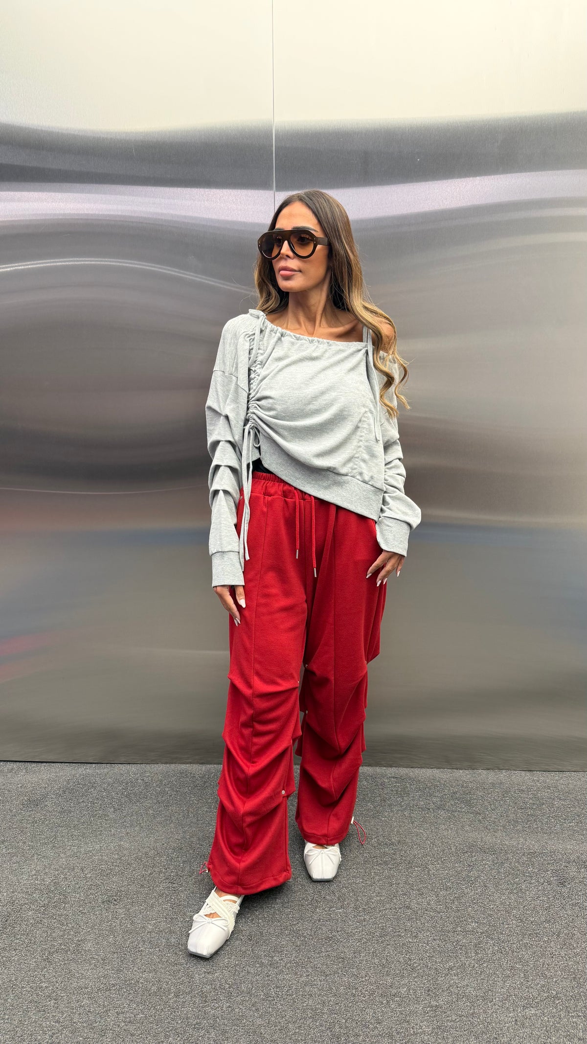 ZURI RUCHED TOP