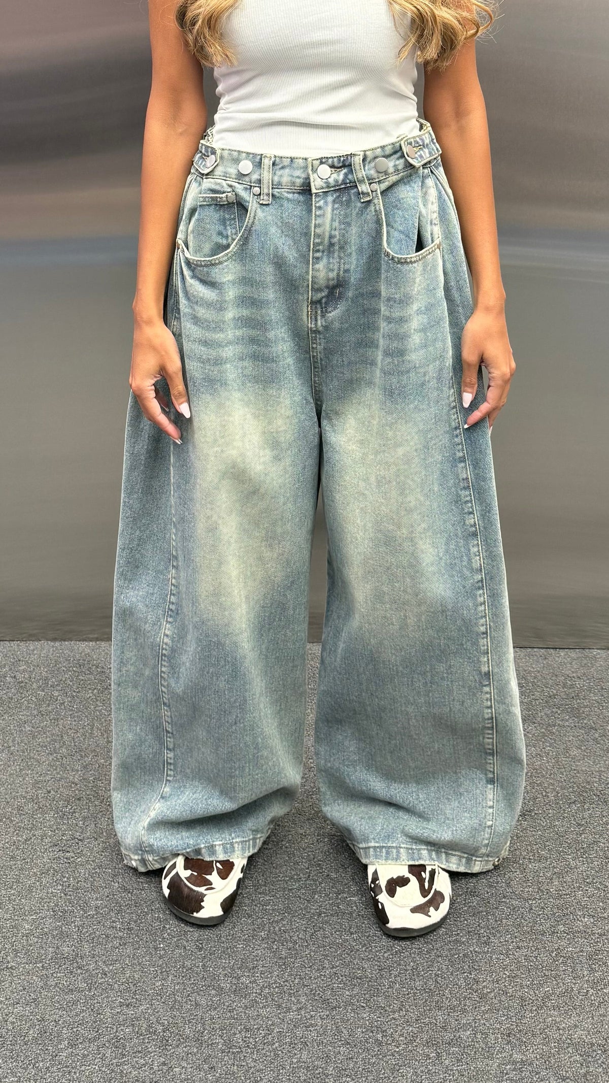 NOVA SNAP JEANS