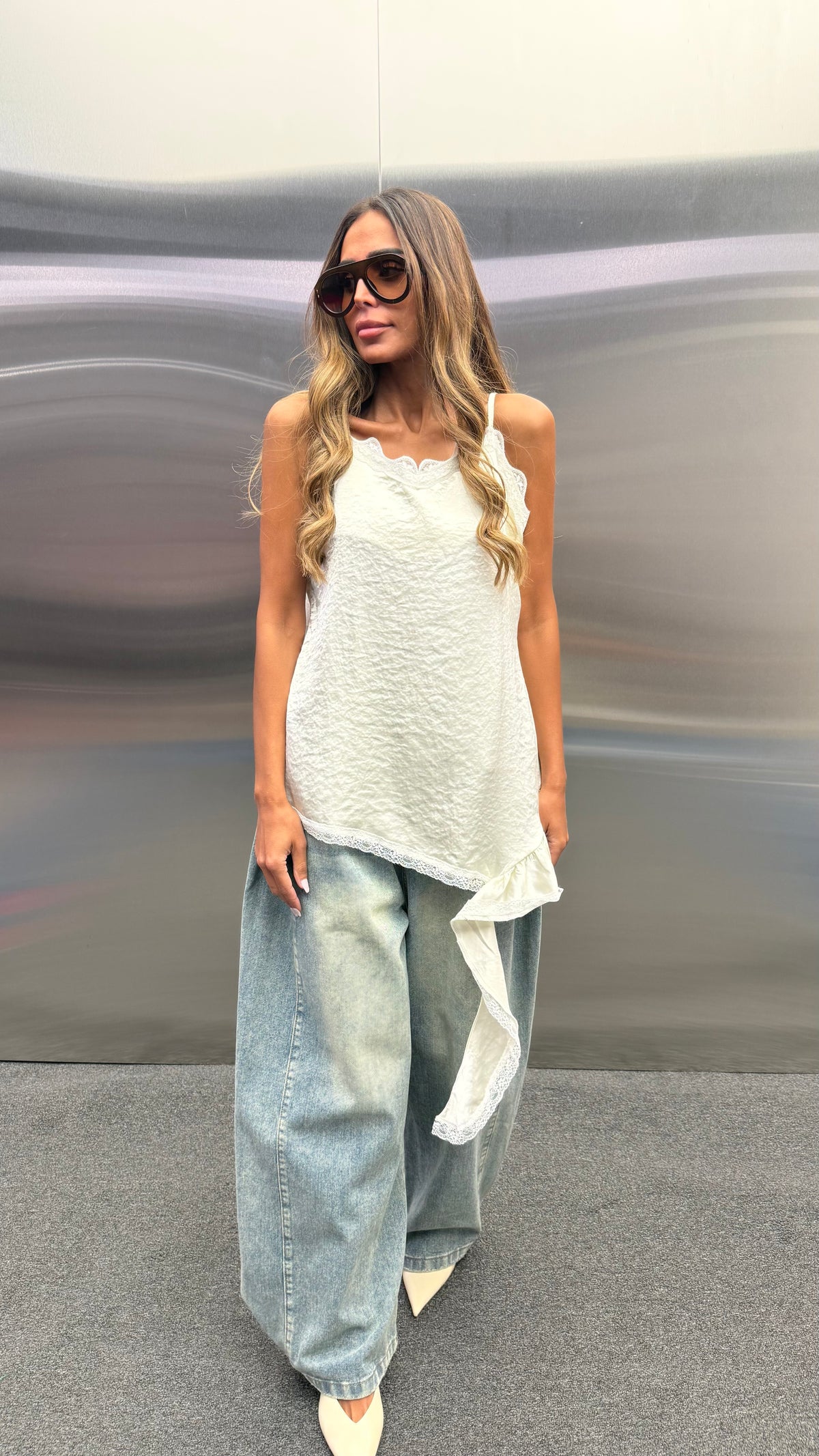 MAELLE LACE TOP