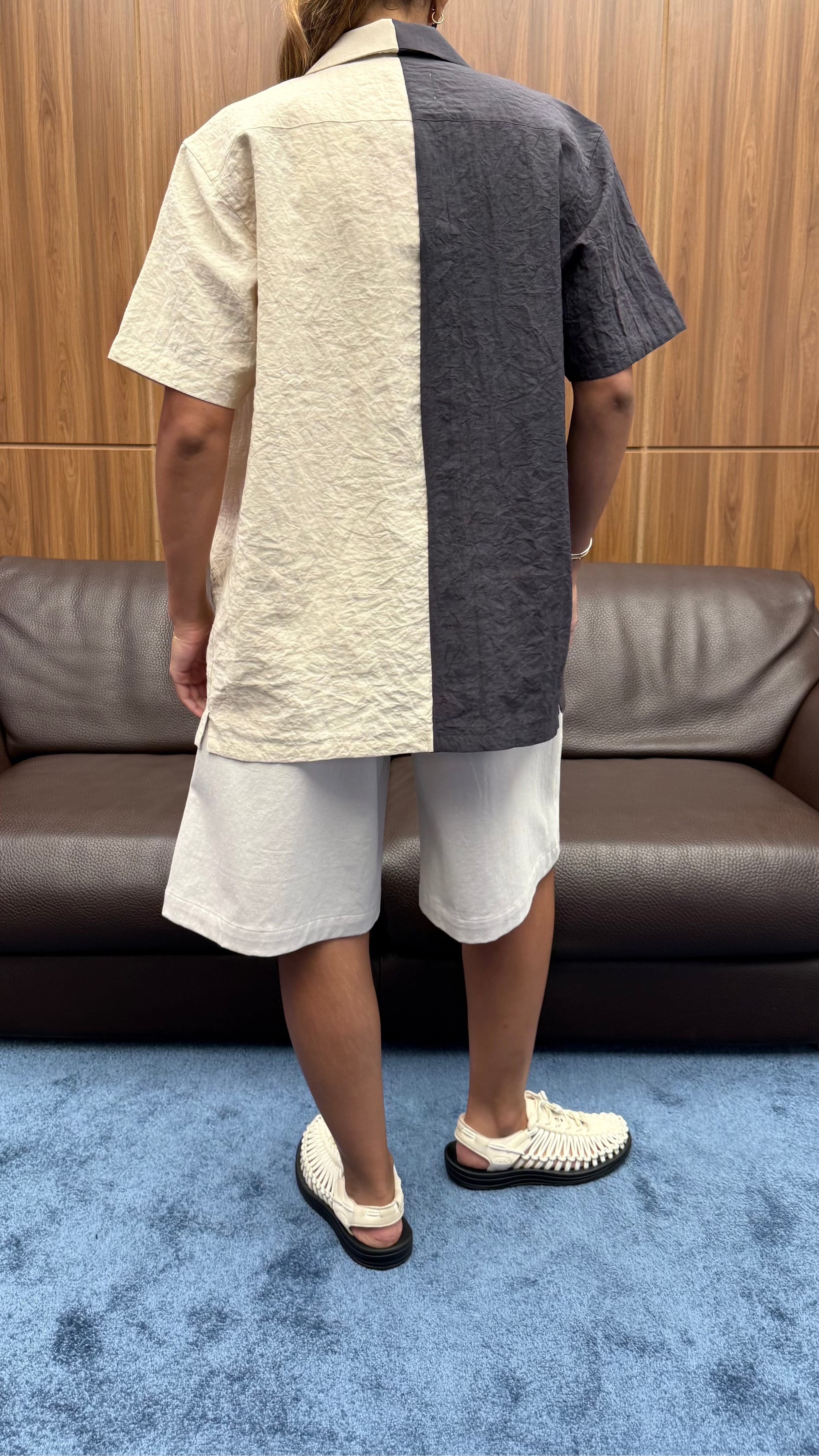 REWORKED SHIRT SHORT SLEEVE