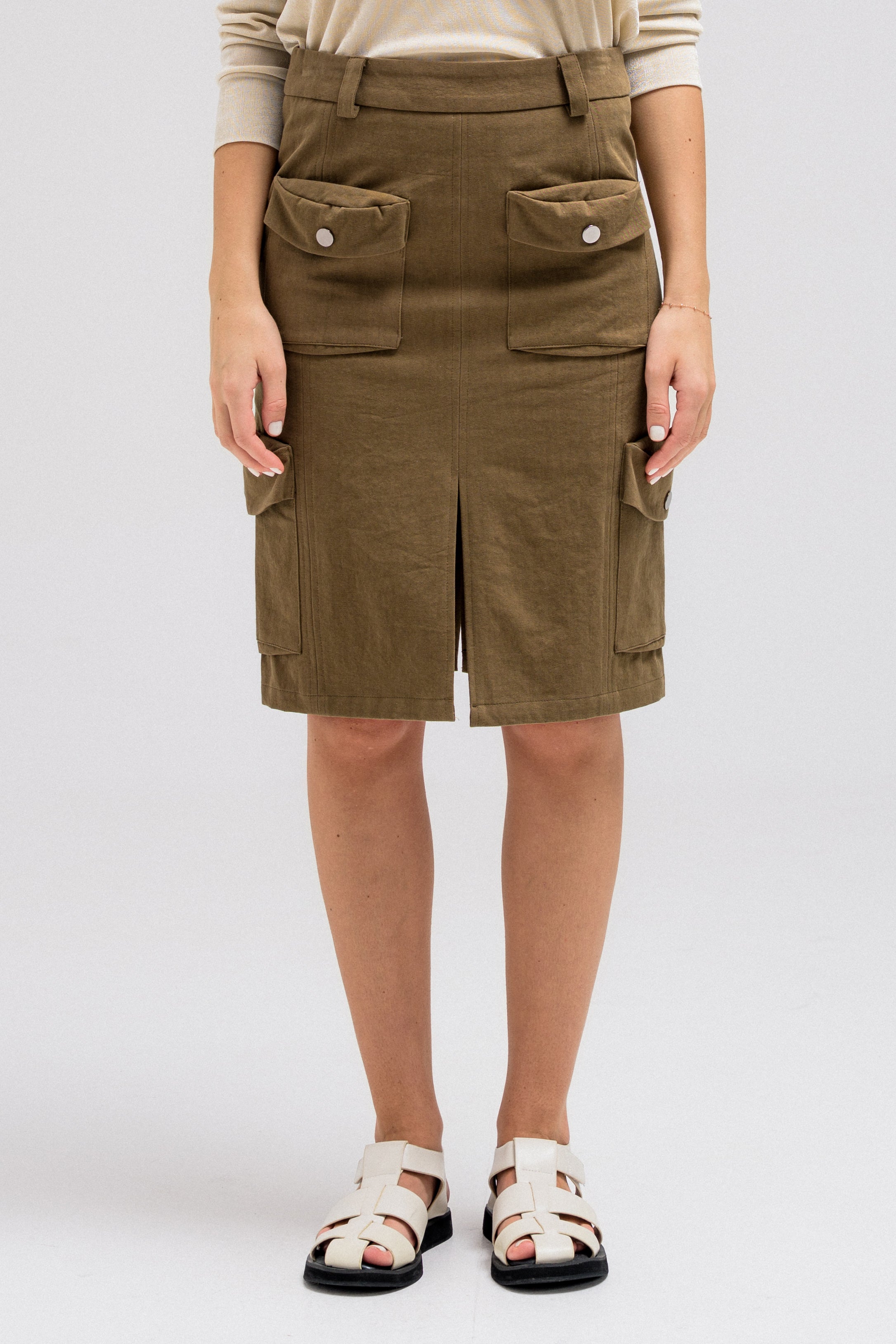 POCKET MIDI SKIRT