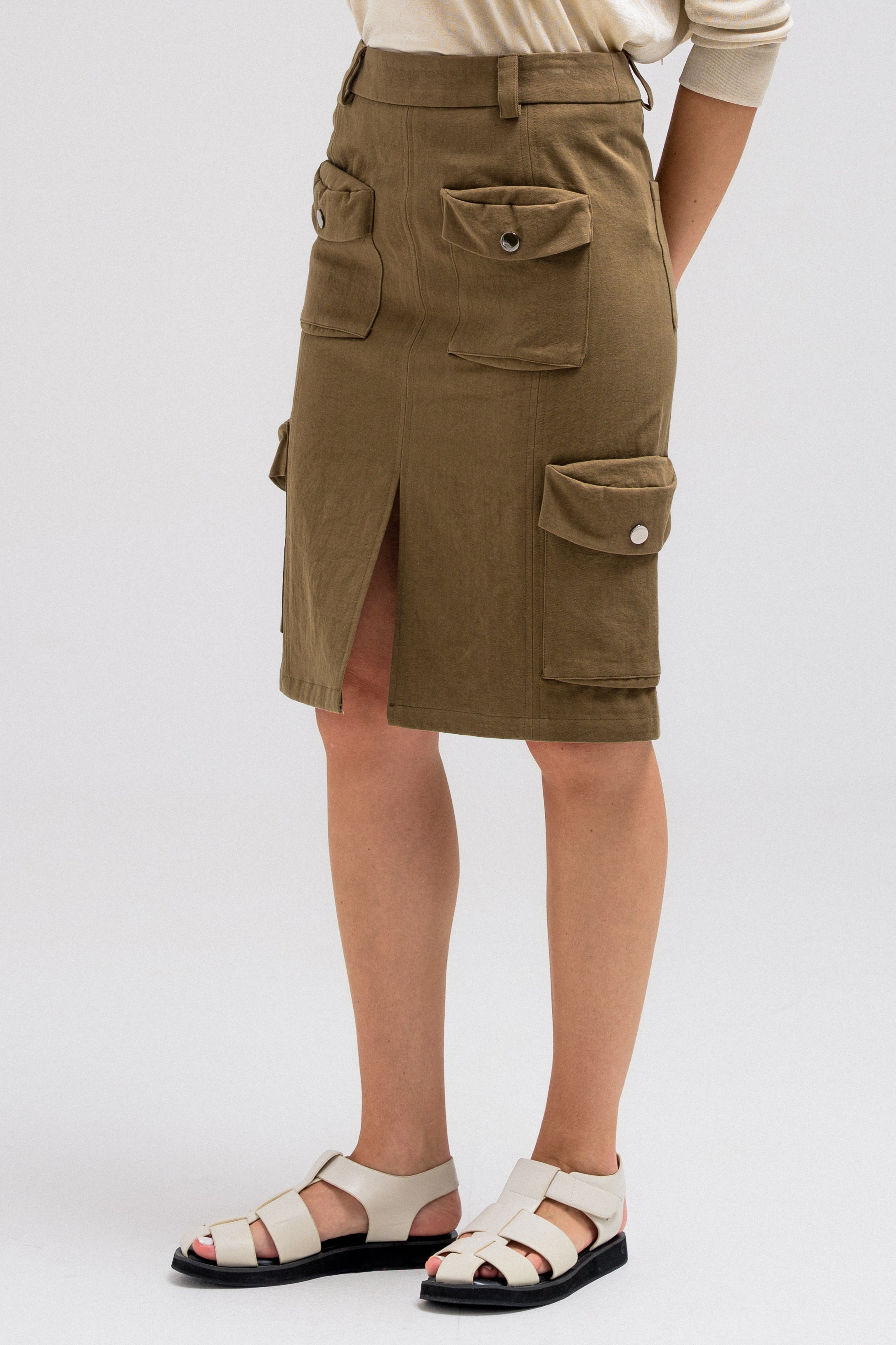 POCKET MIDI SKIRT