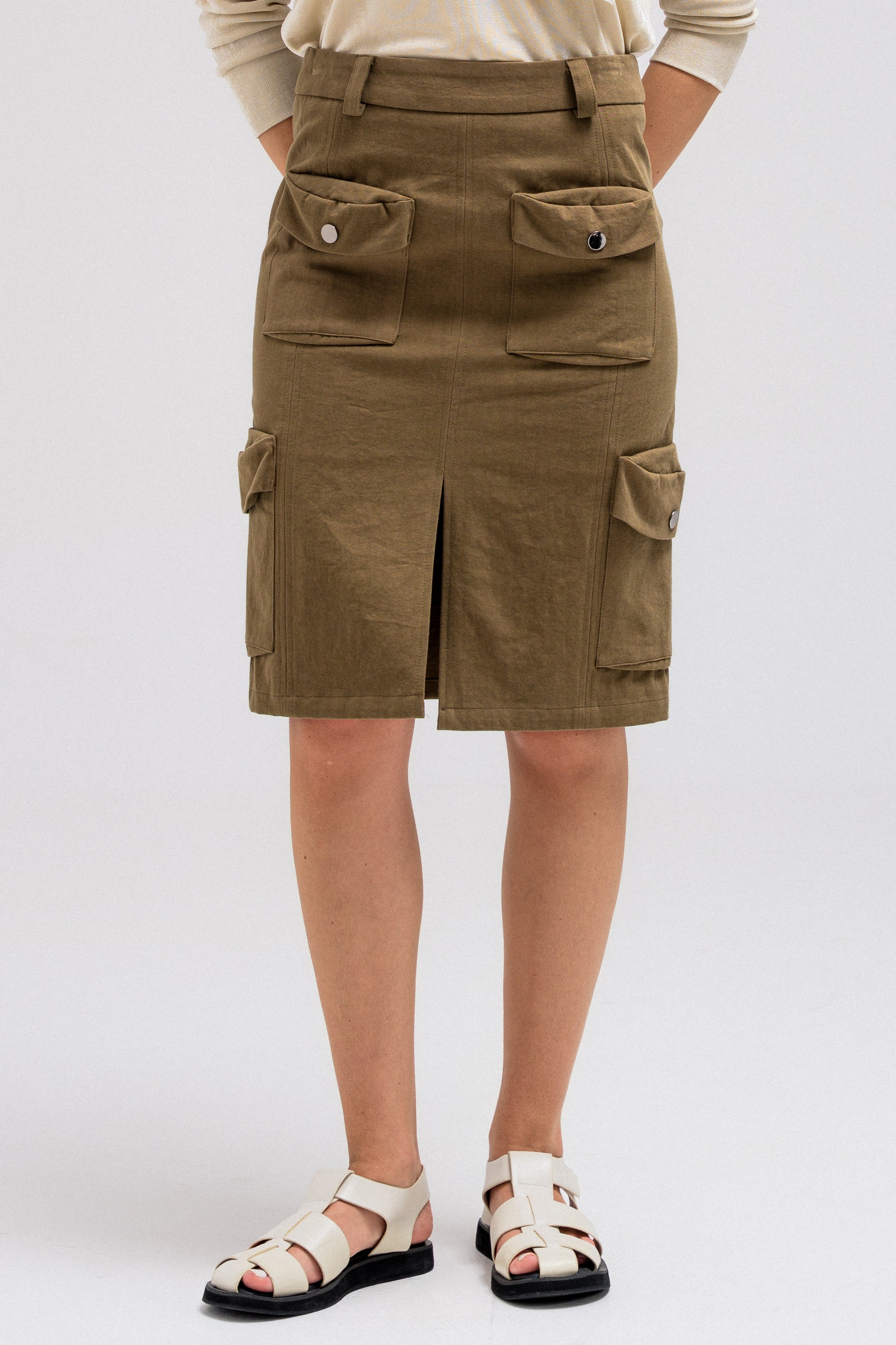 POCKET MIDI SKIRT