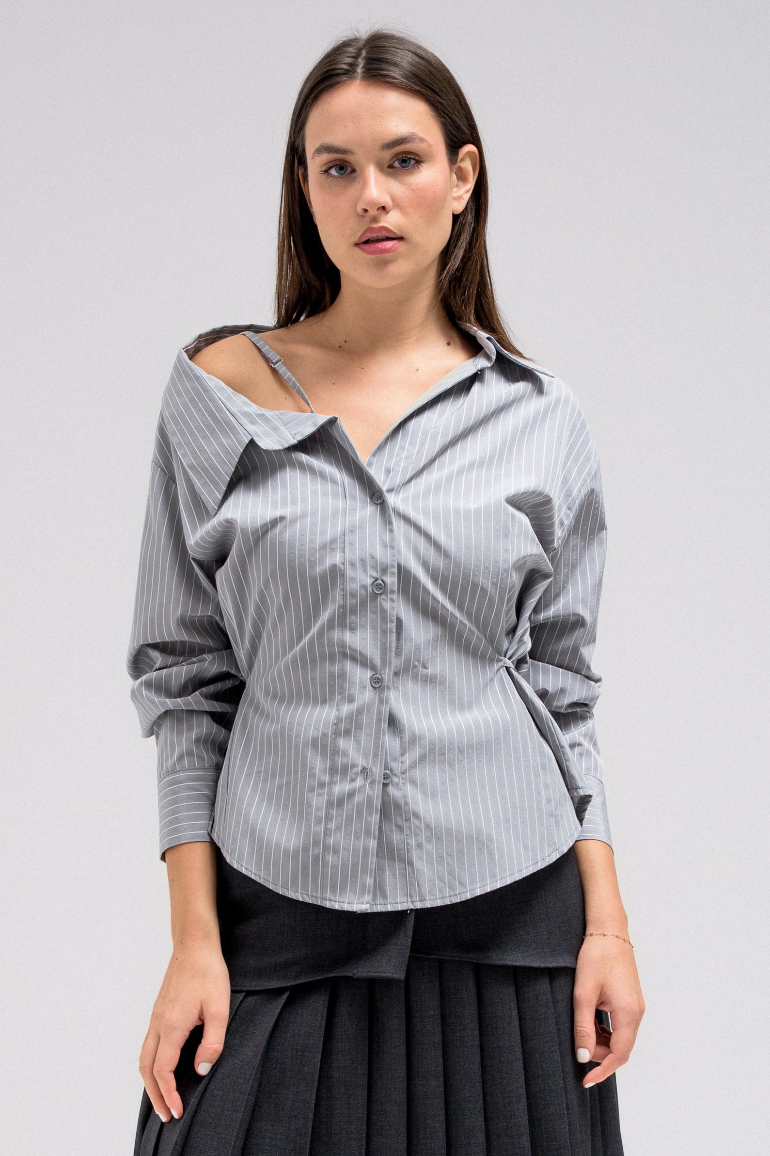 CALEB STRIPE SHIRT
