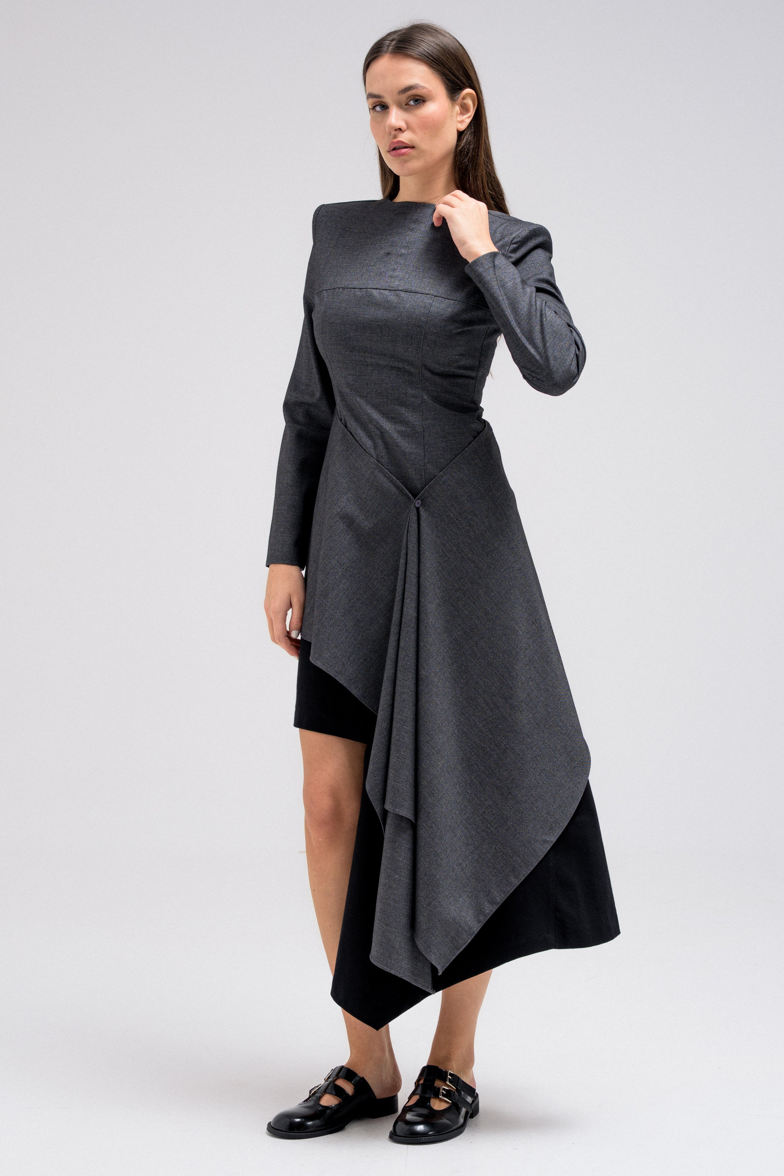 KYRIN PADDED WRAP TOP