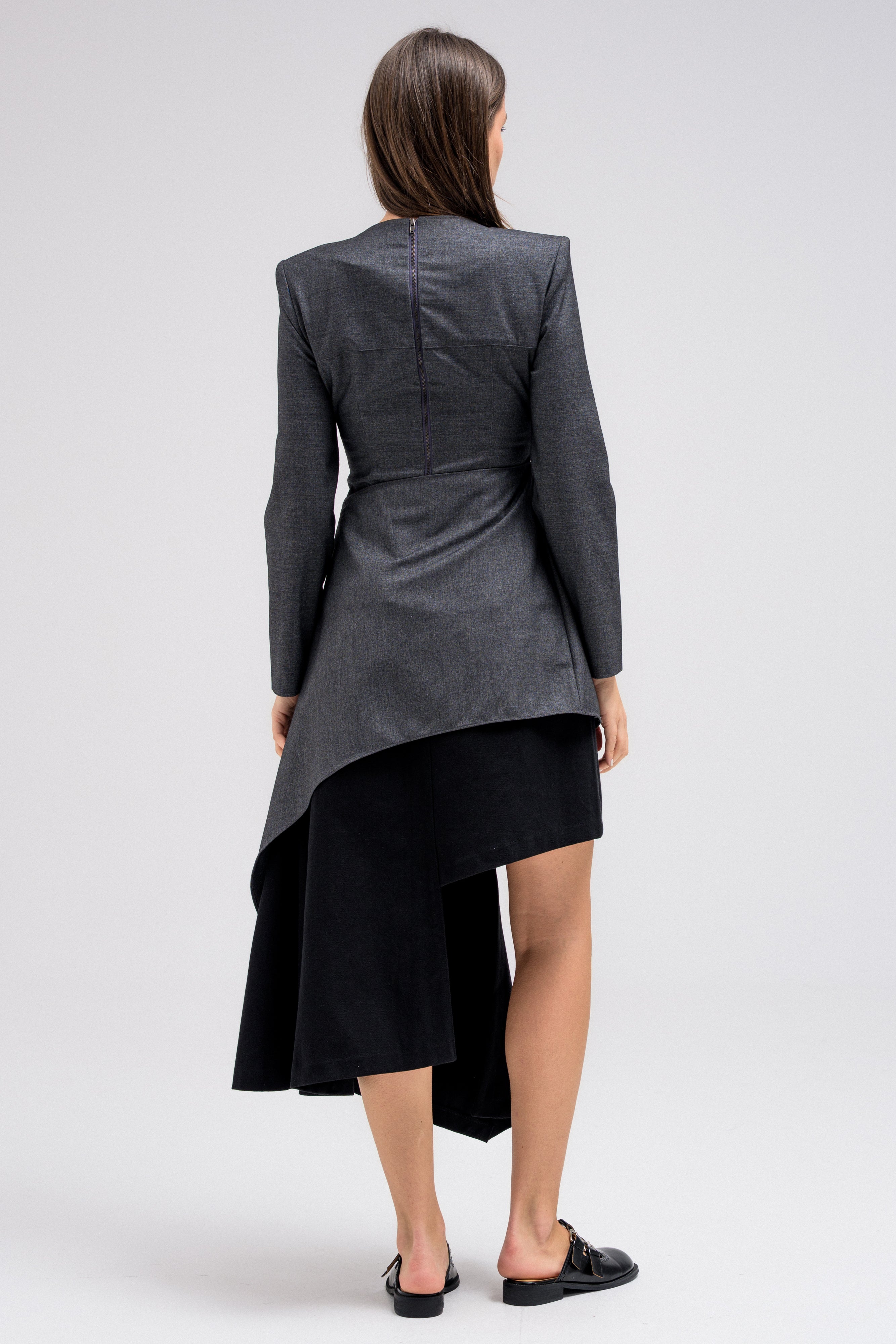 KYRIN PADDED WRAP TOP