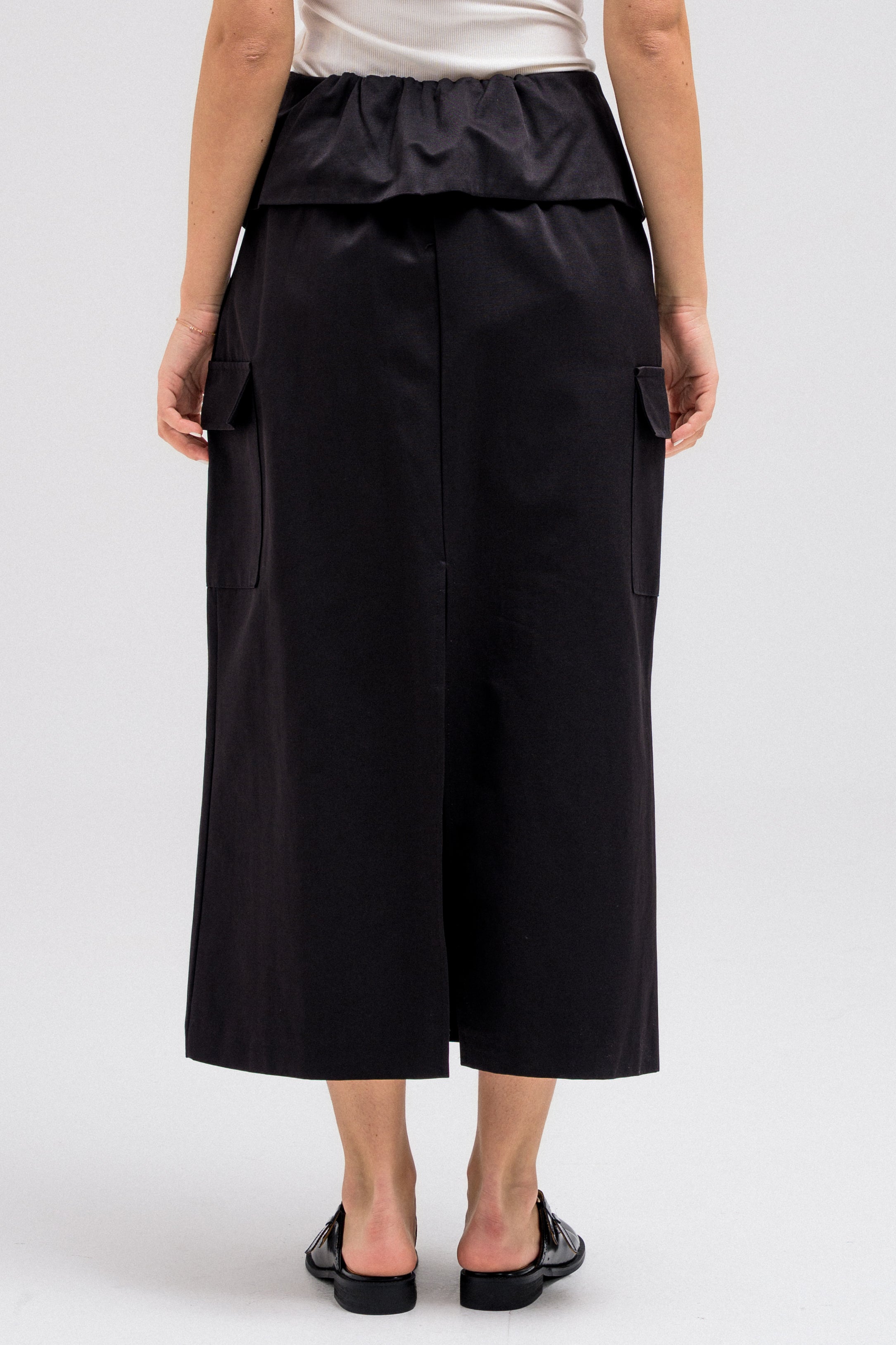 CROSS PANEL SKIRT