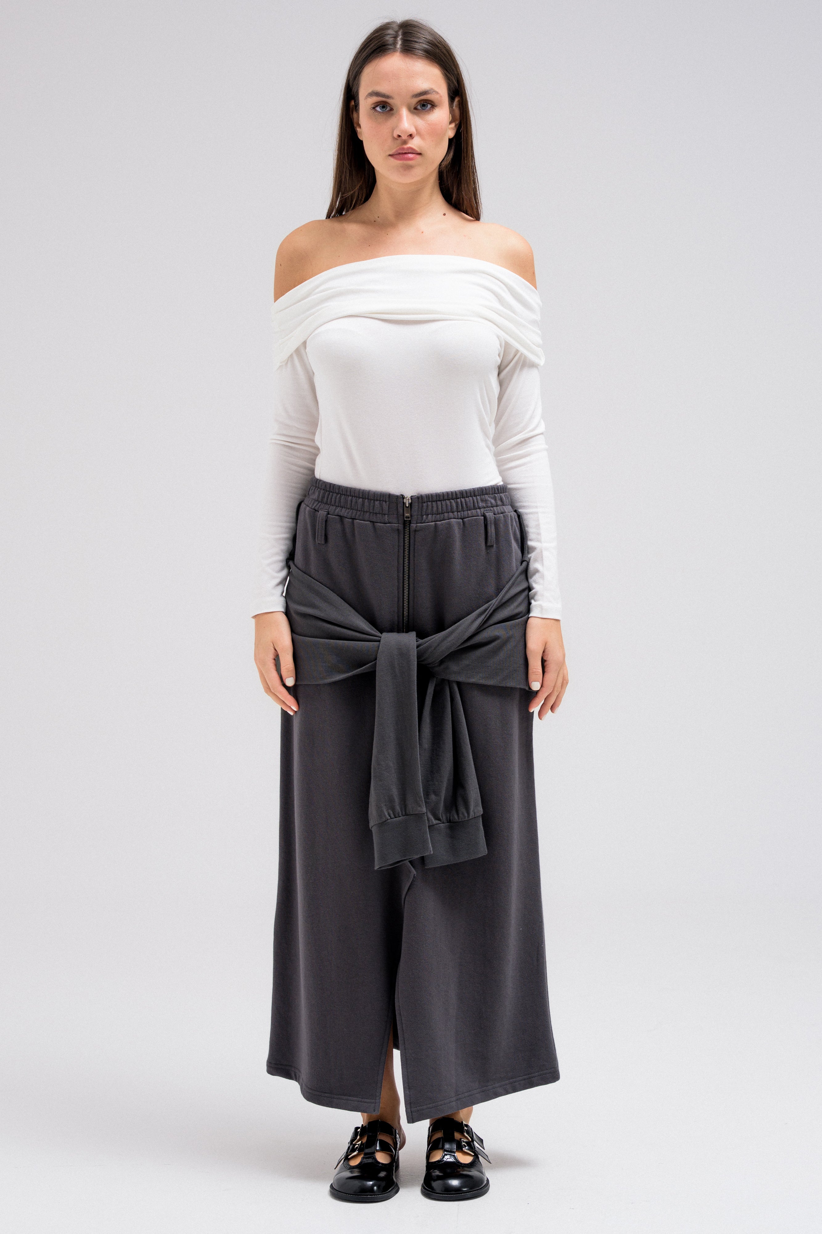 TALA FRONT-TIE SKIRT