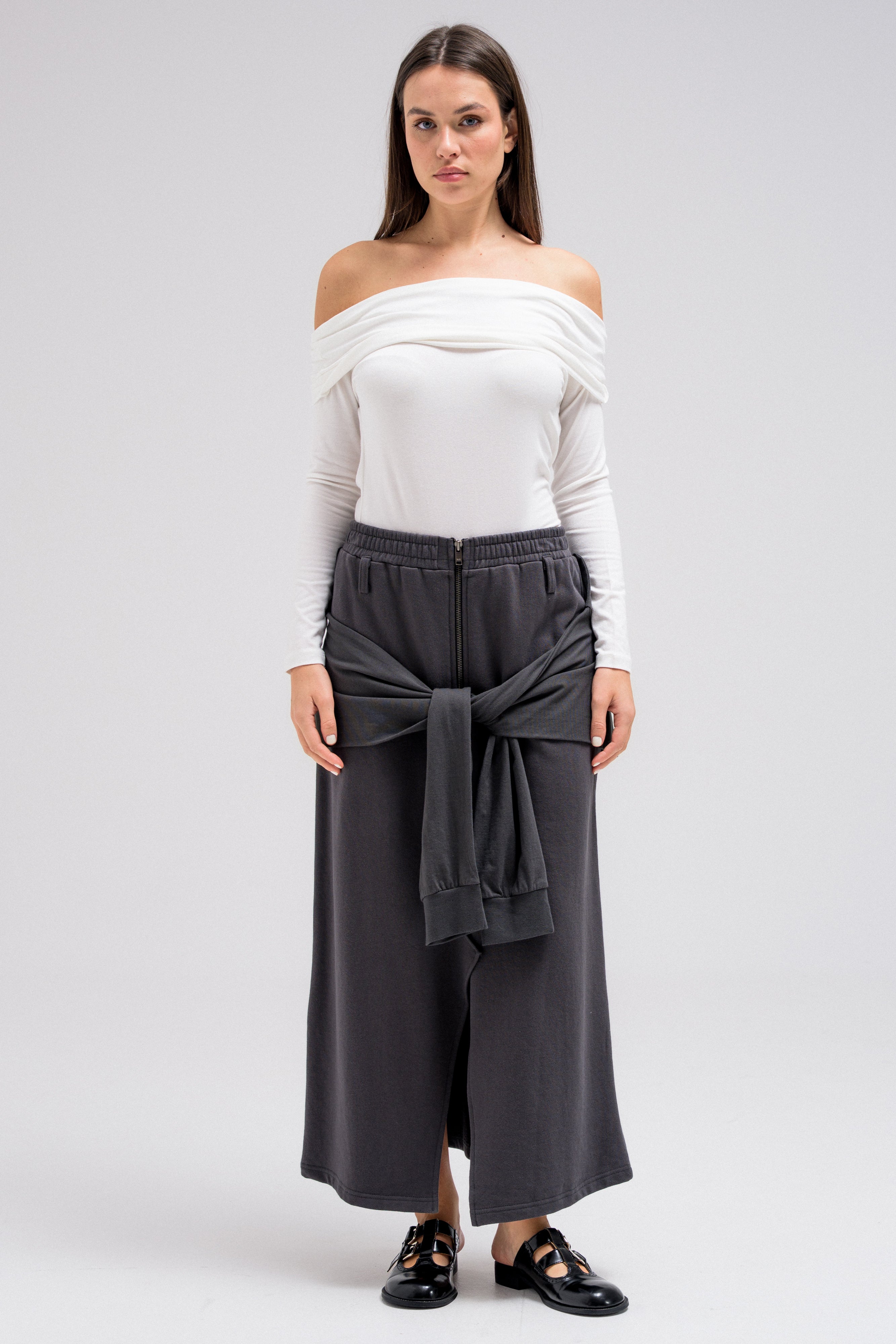 TALA FRONT-TIE SKIRT