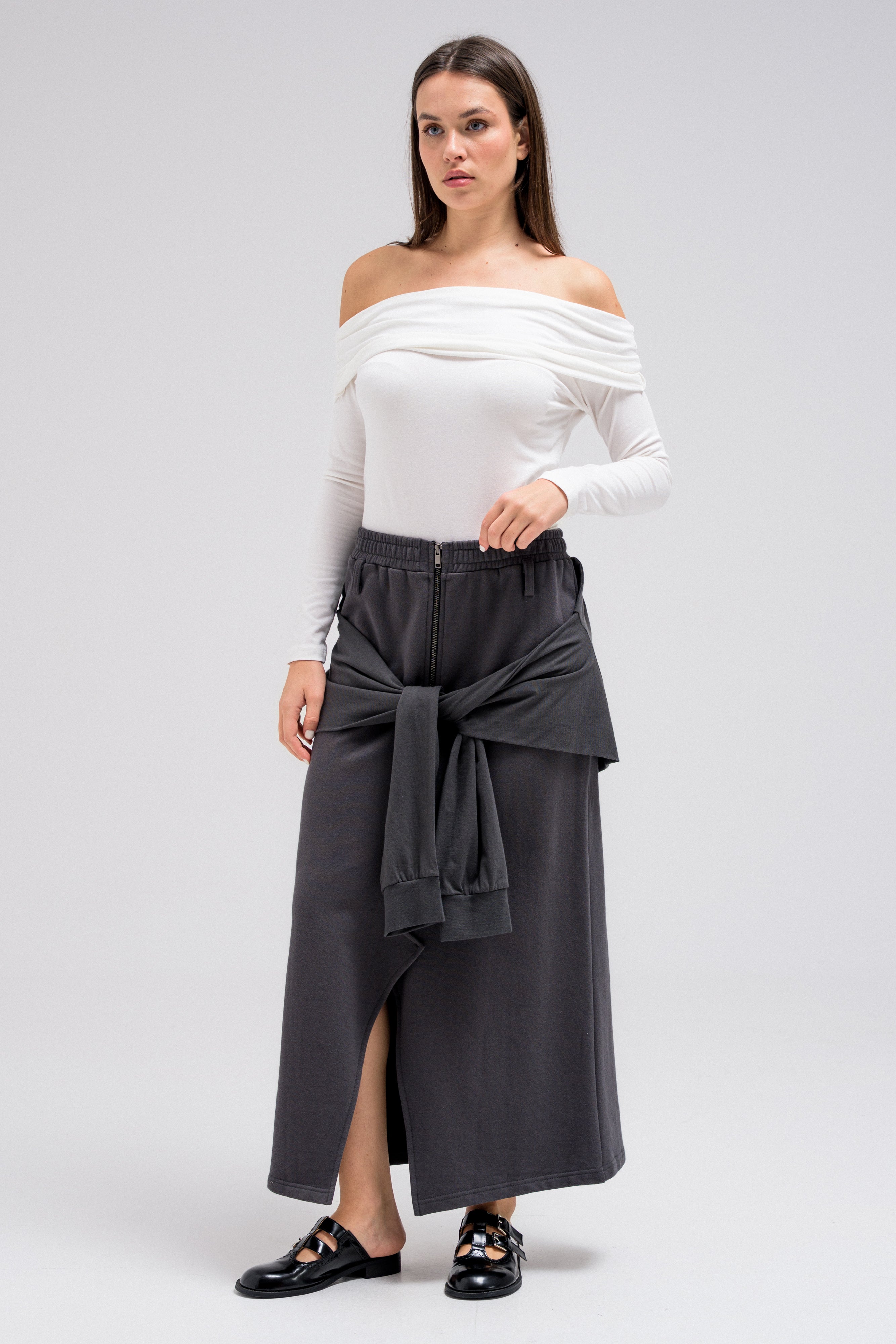 TALA FRONT-TIE SKIRT