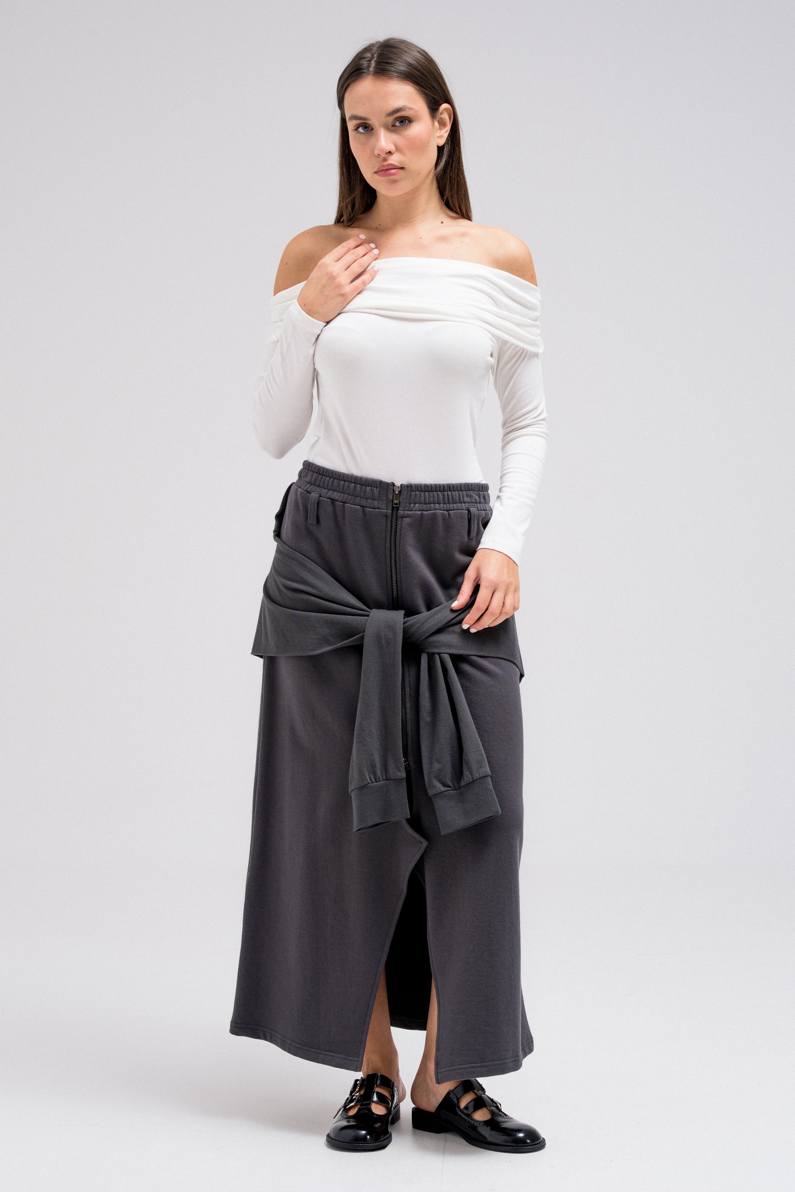 TALA FRONT-TIE SKIRT
