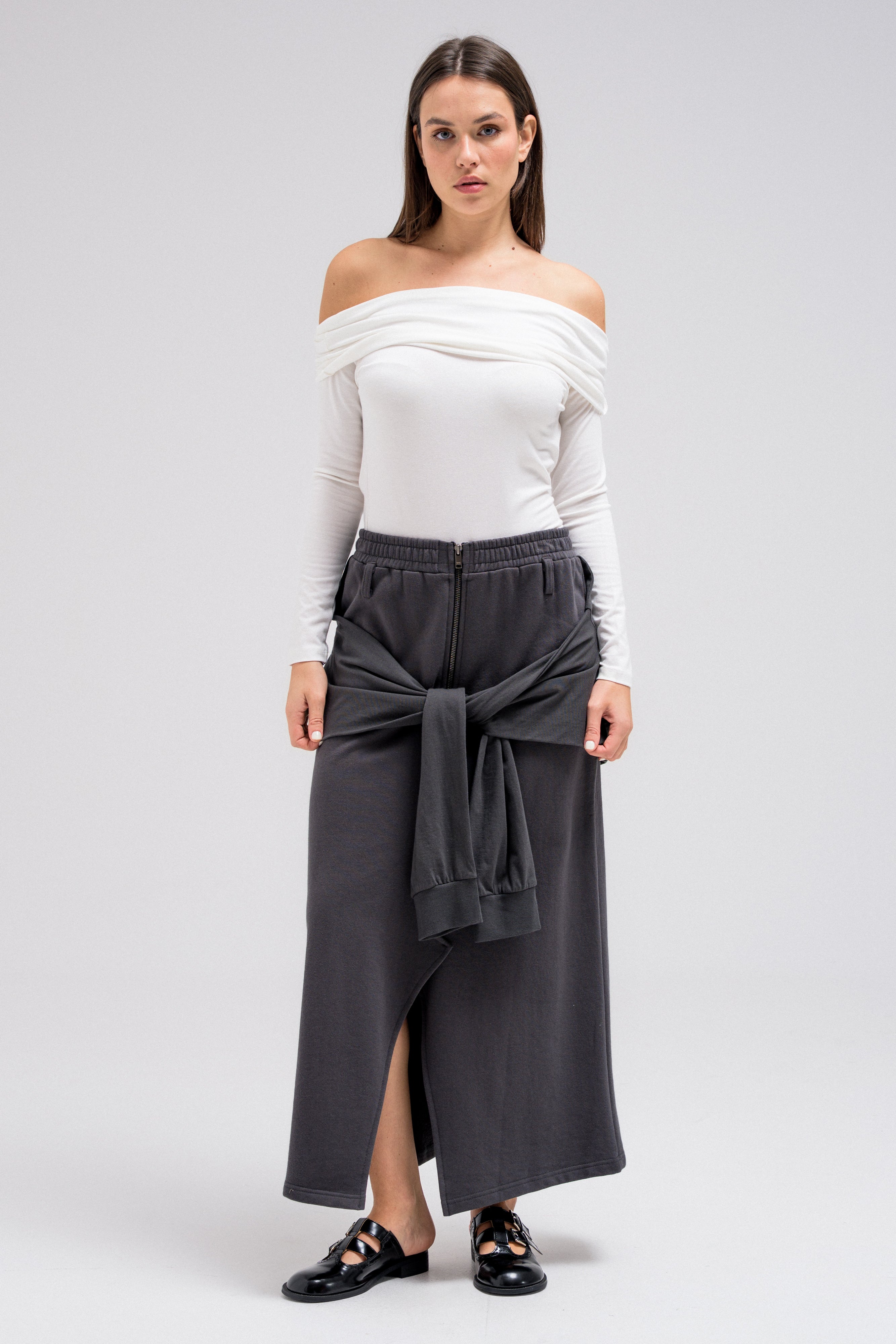 TALA FRONT-TIE SKIRT