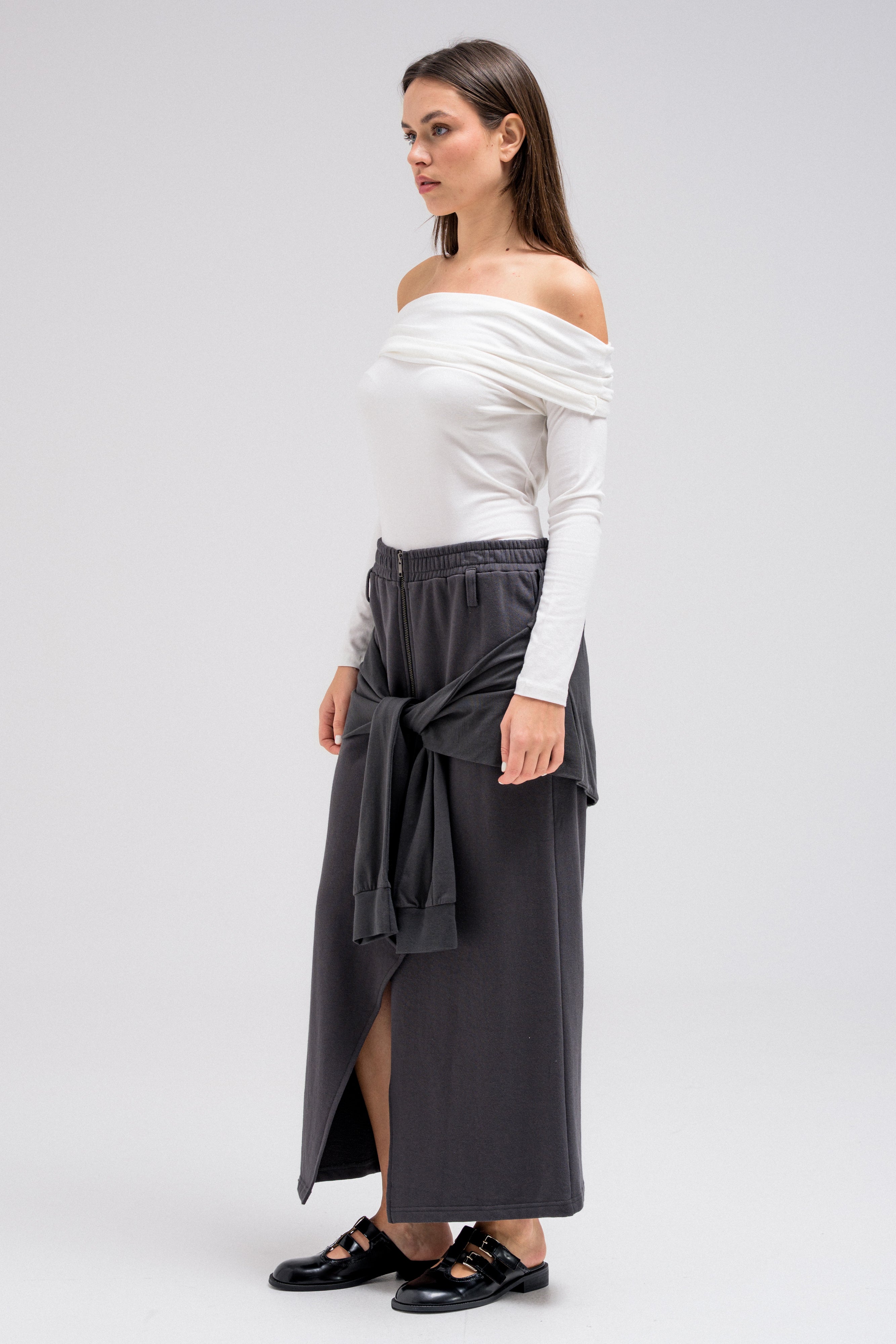 TALA FRONT-TIE SKIRT