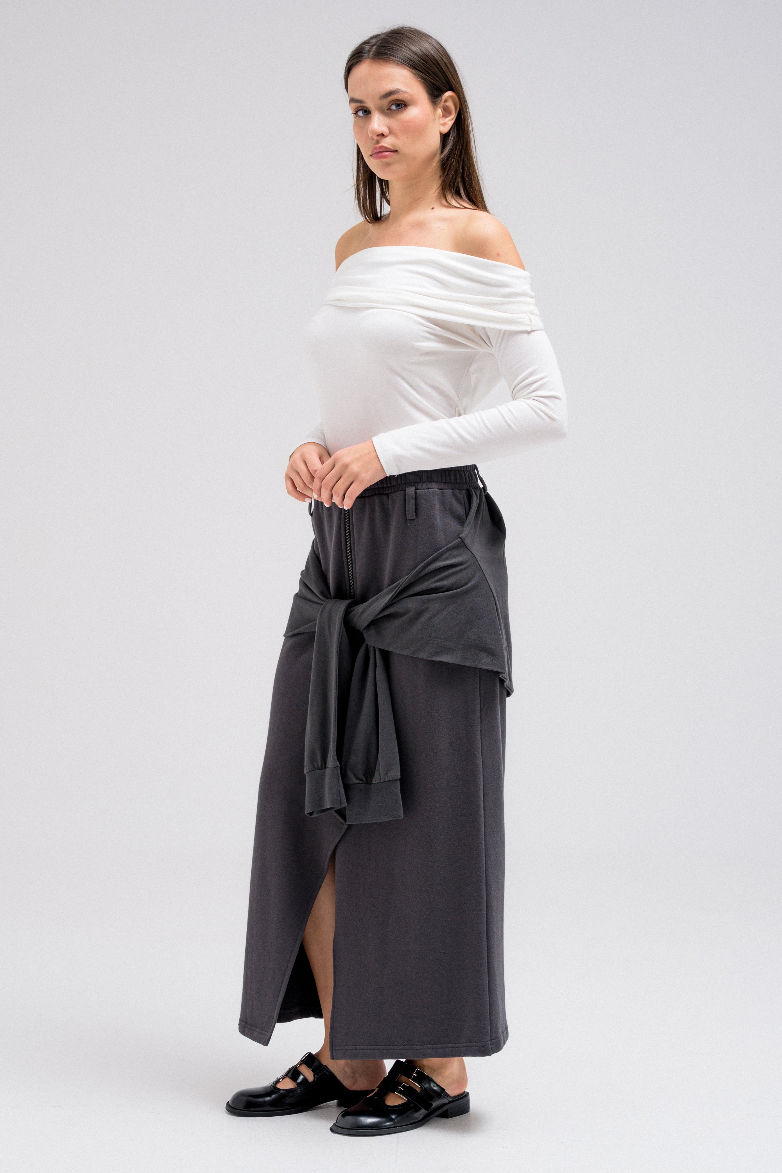 TALA FRONT-TIE SKIRT