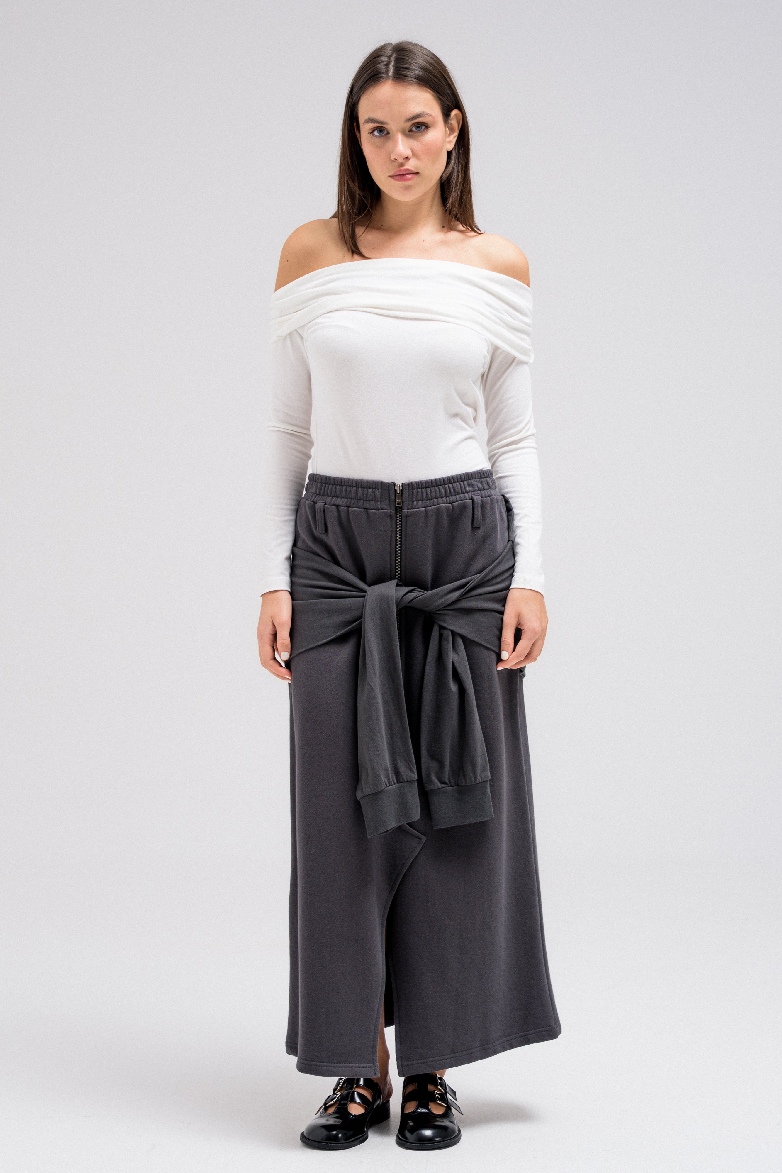 TALA FRONT-TIE SKIRT
