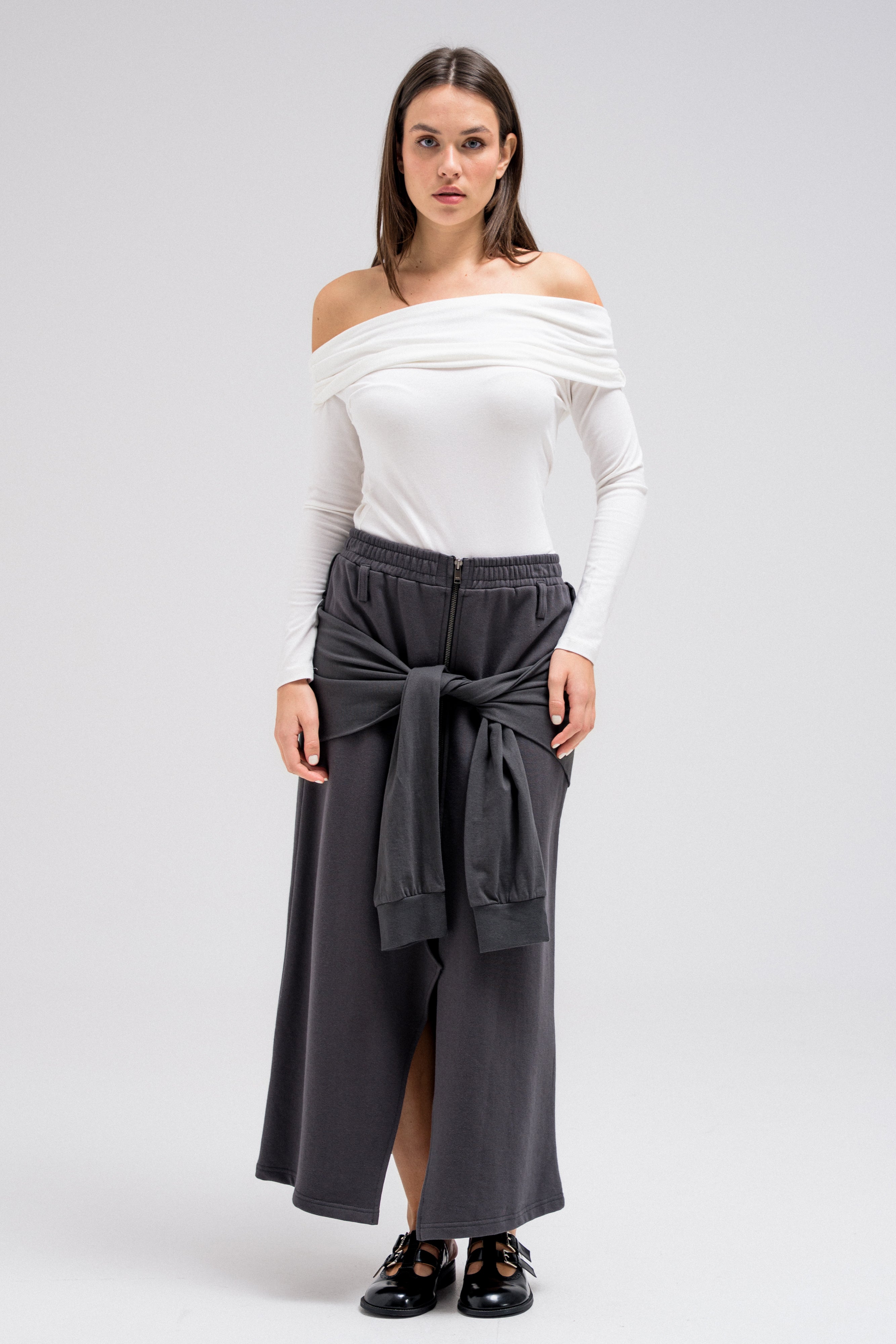 TALA FRONT-TIE SKIRT