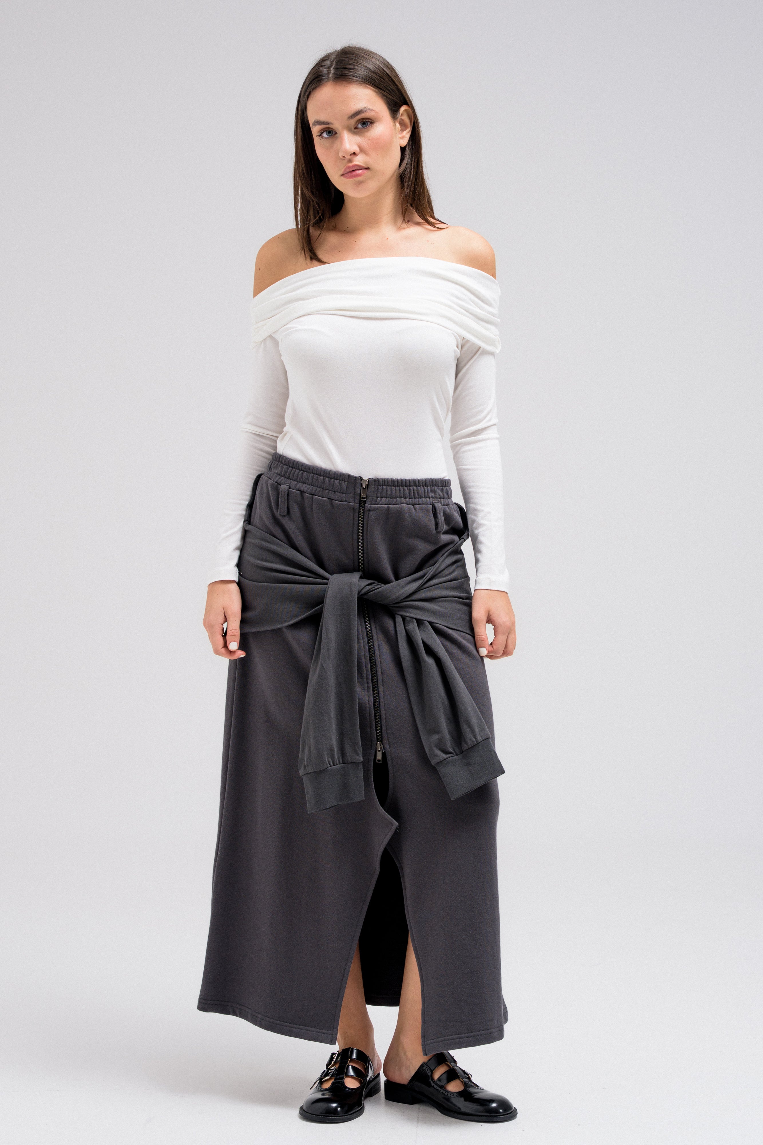 TALA FRONT-TIE SKIRT