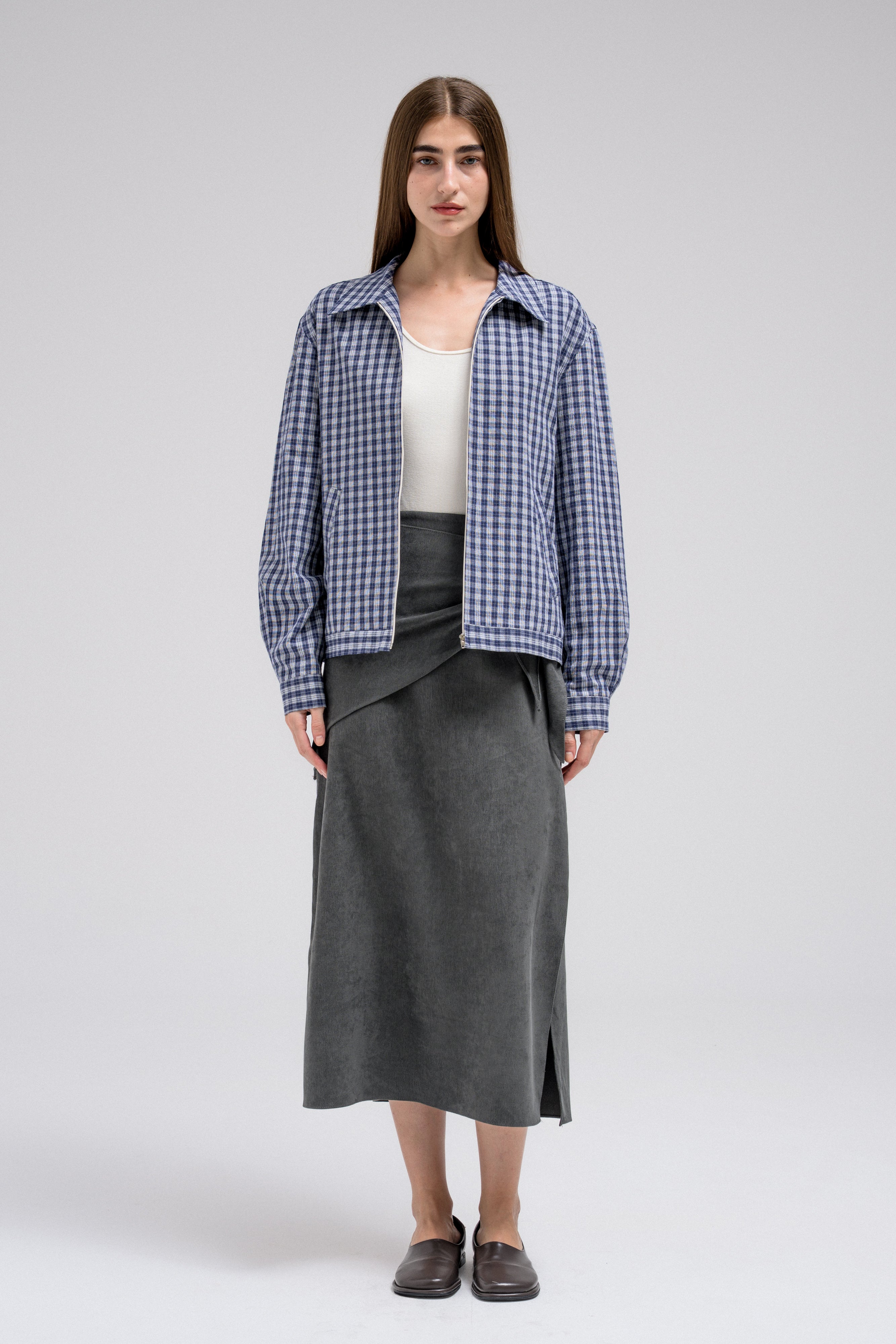 RONEI CHECKERED JACKET