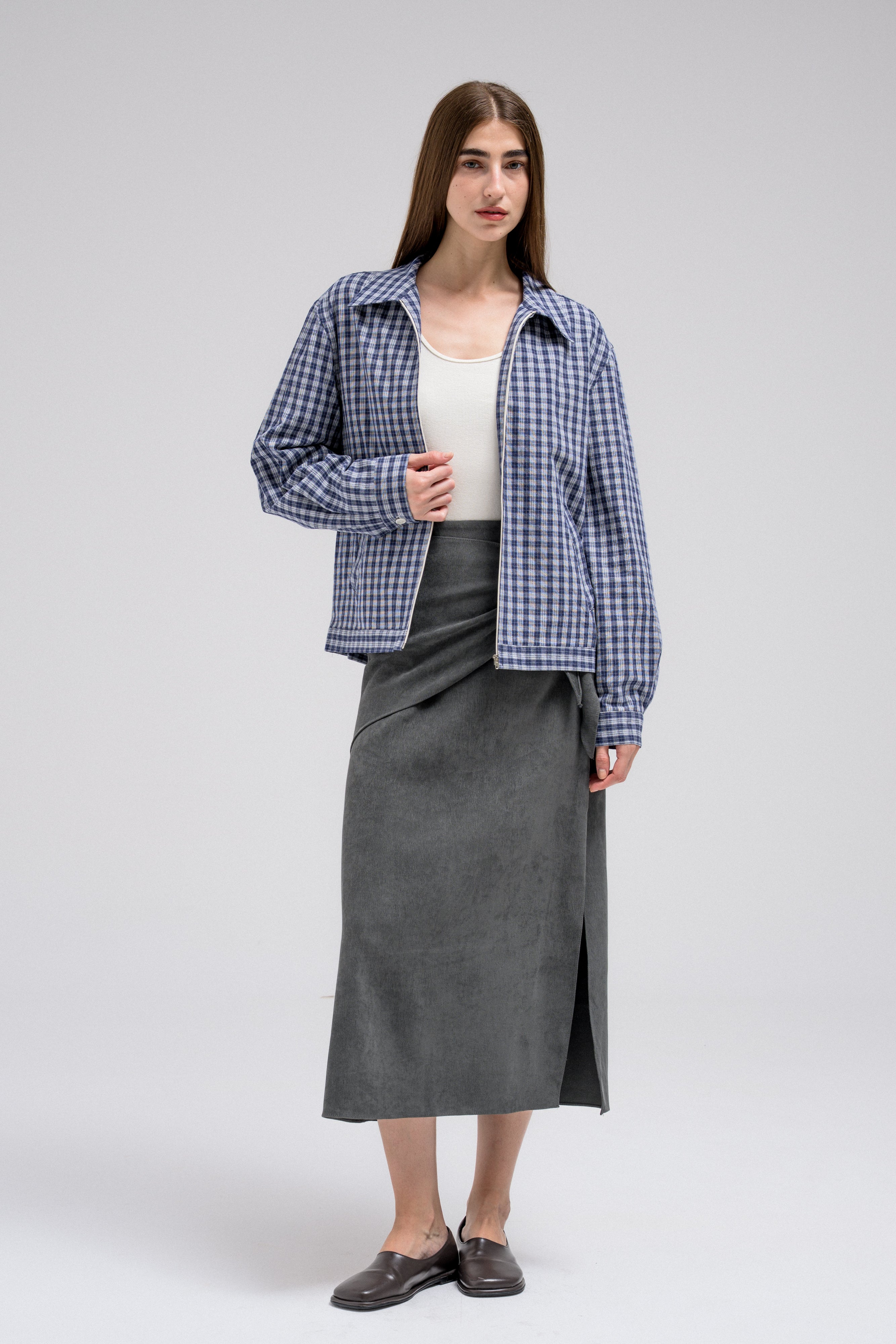 RONEI CHECKERED JACKET