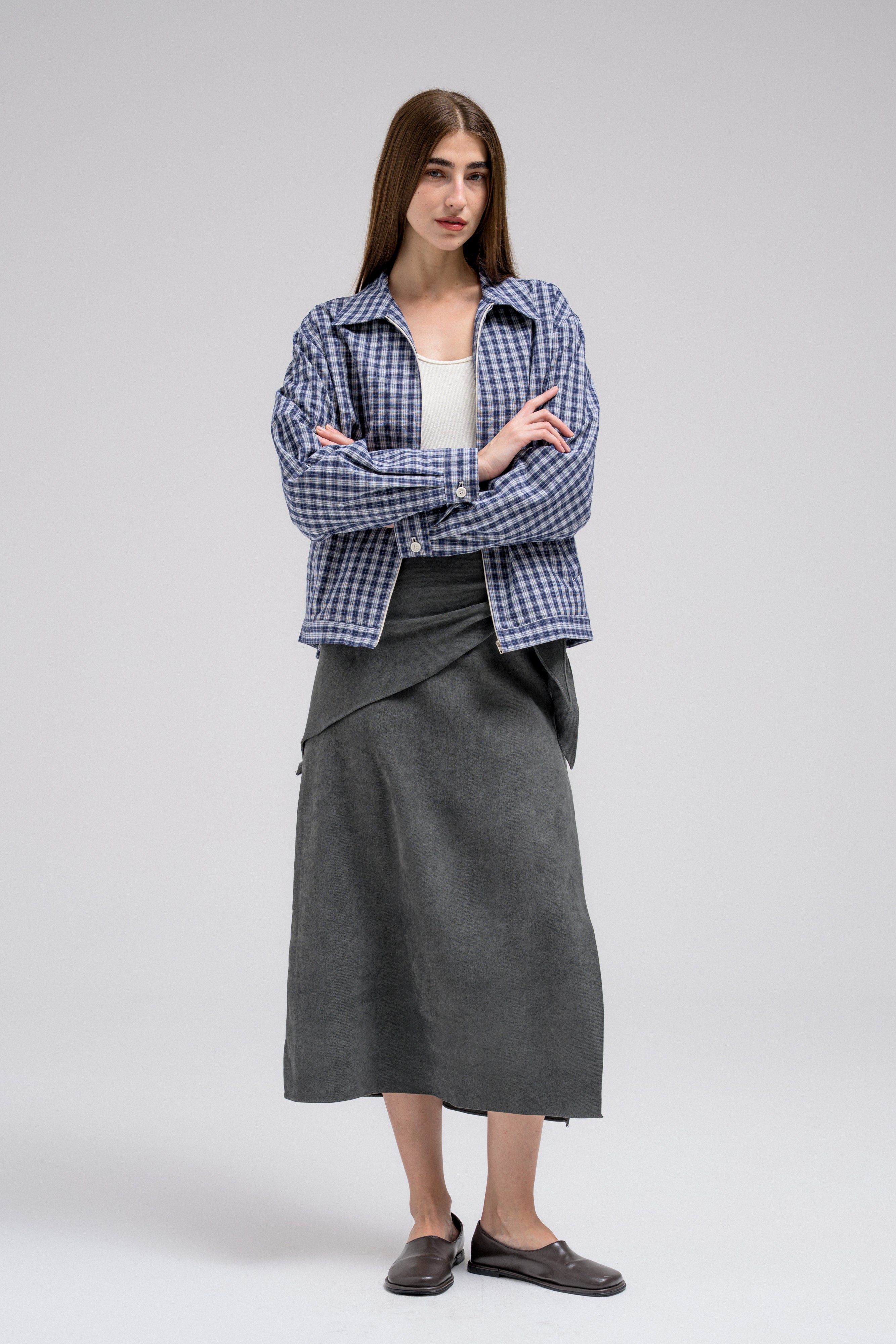 RONEI CHECKERED JACKET