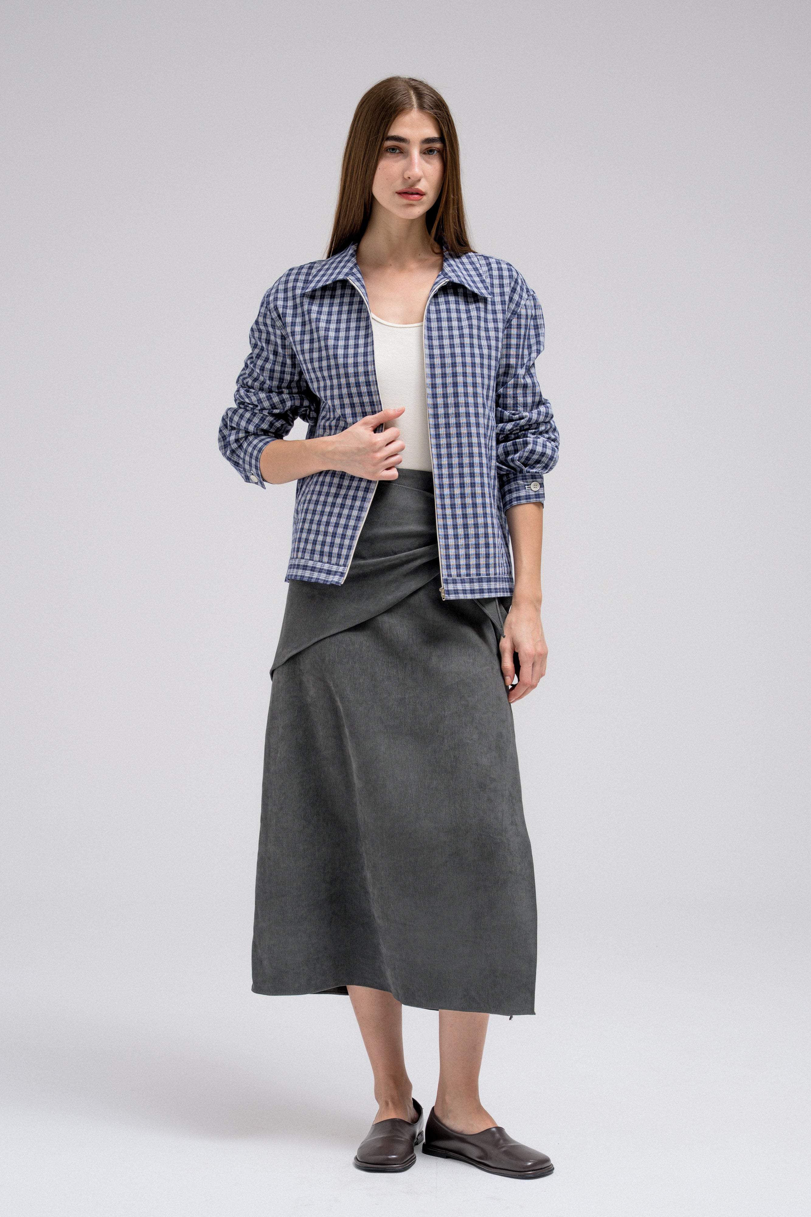 RONEI CHECKERED JACKET