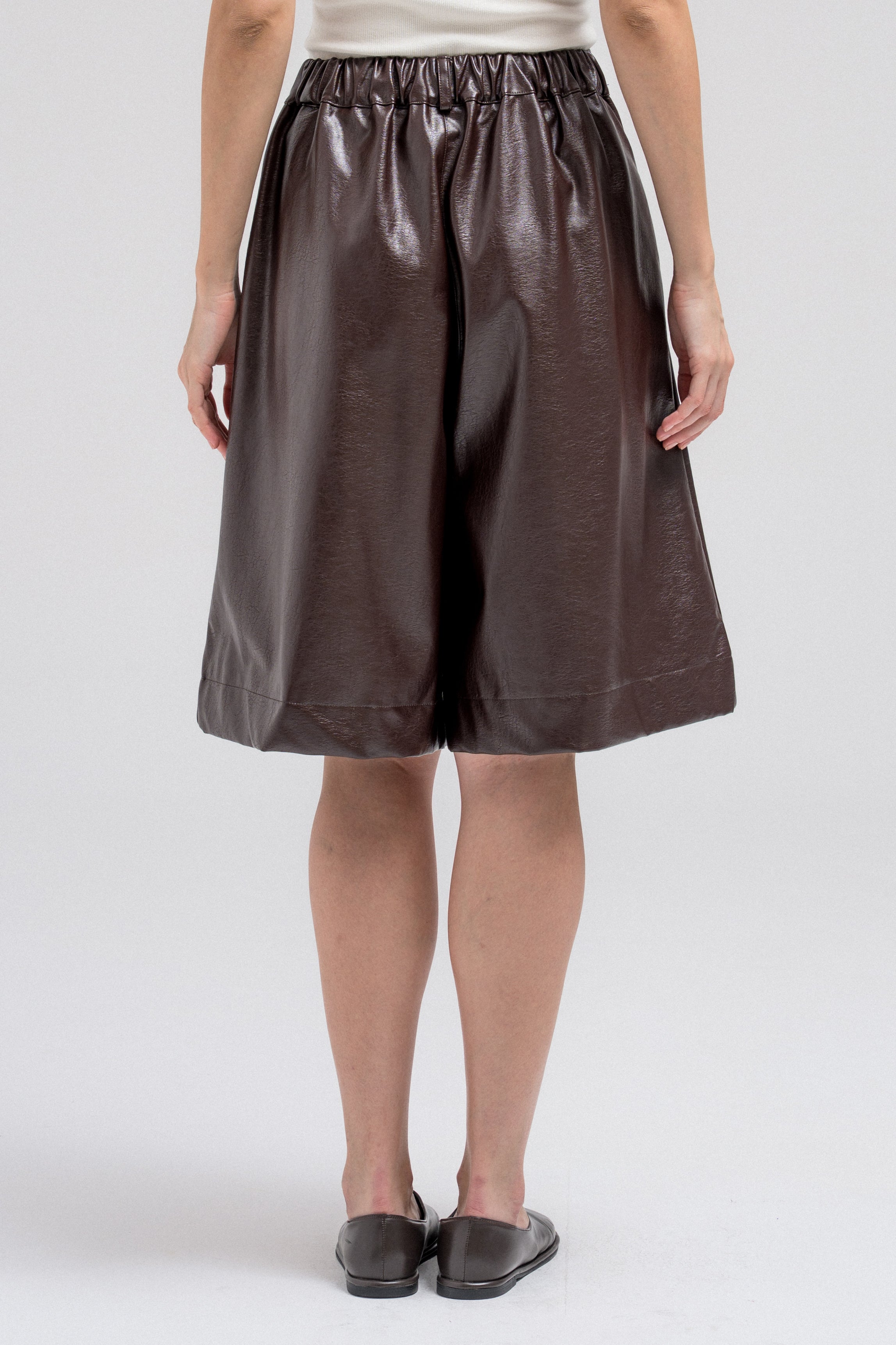 ASHER LEATHER SHORTS