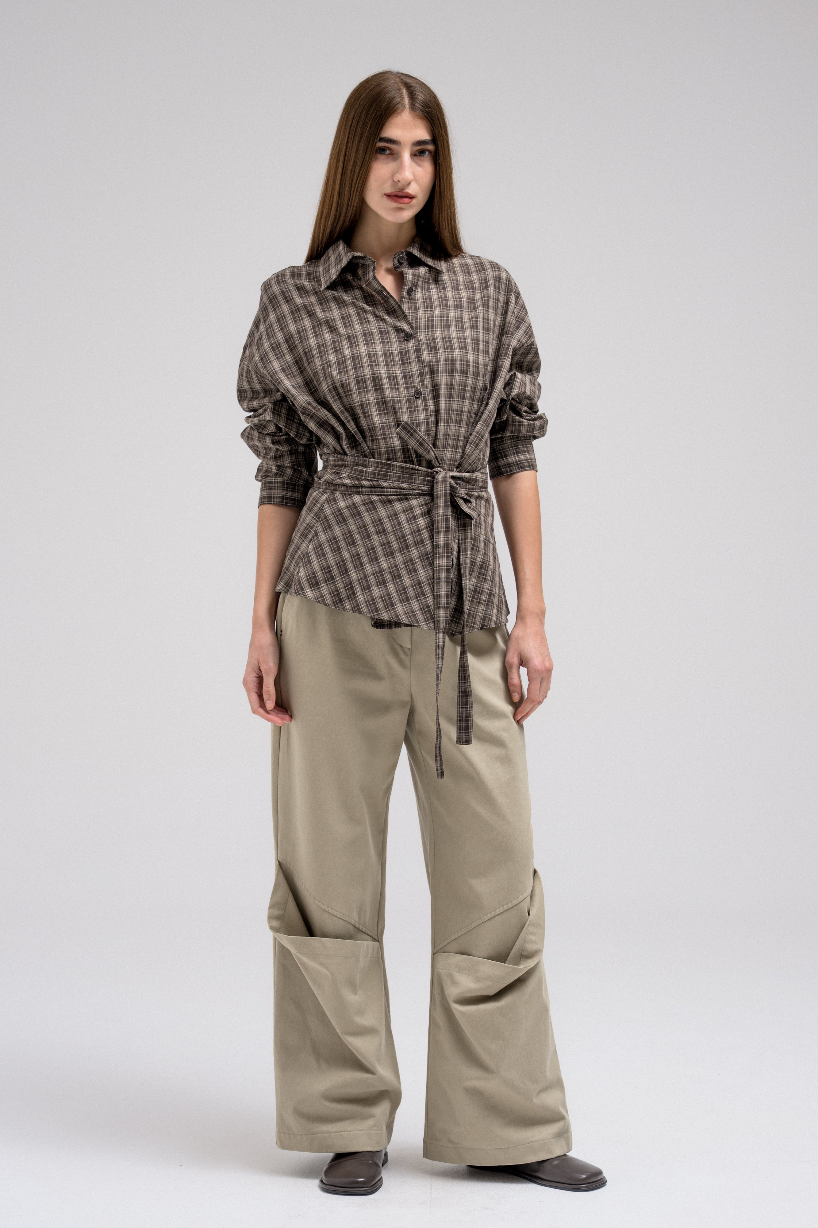 ANNA CHECKERED SHIRT