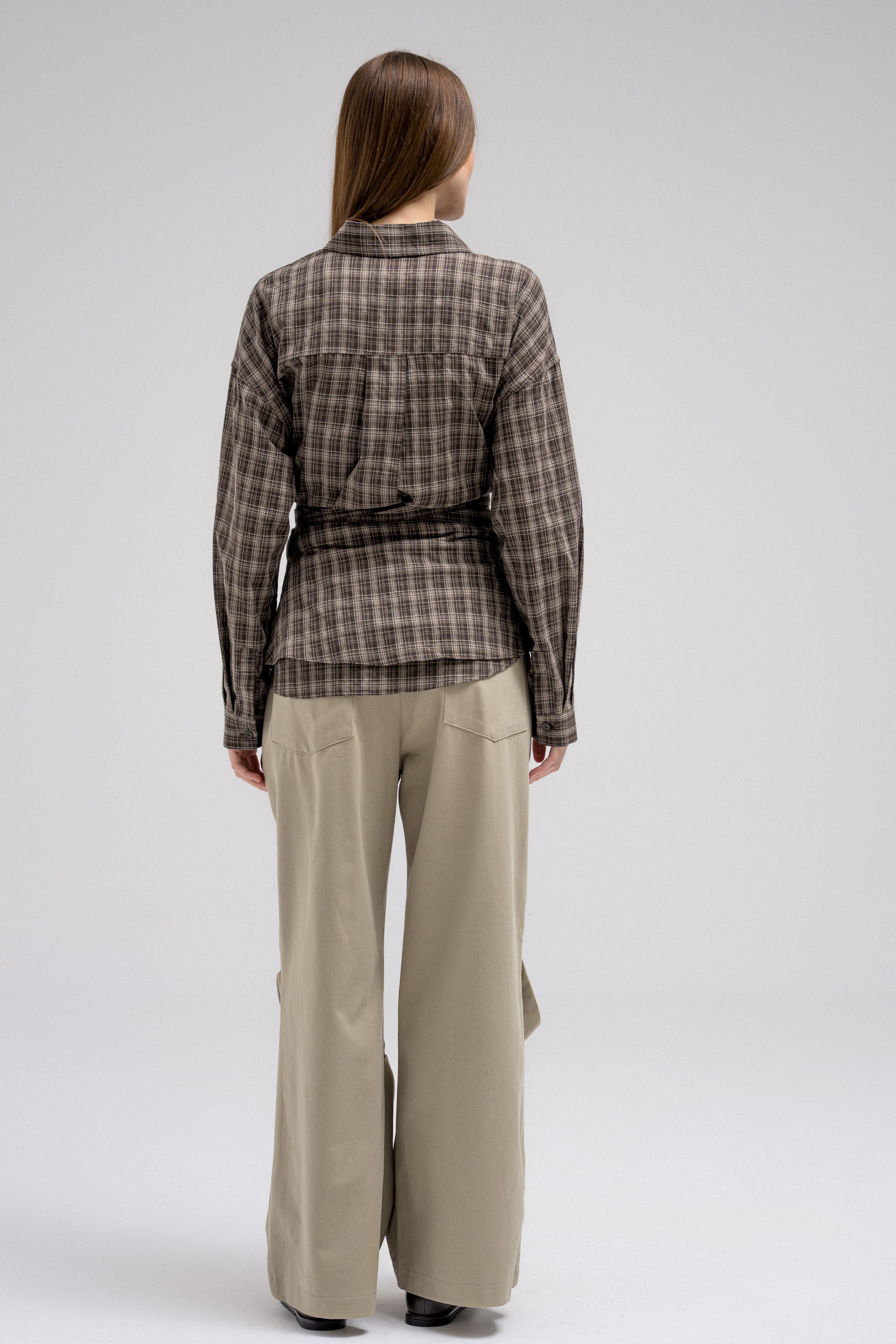 ANNA CHECKERED SHIRT