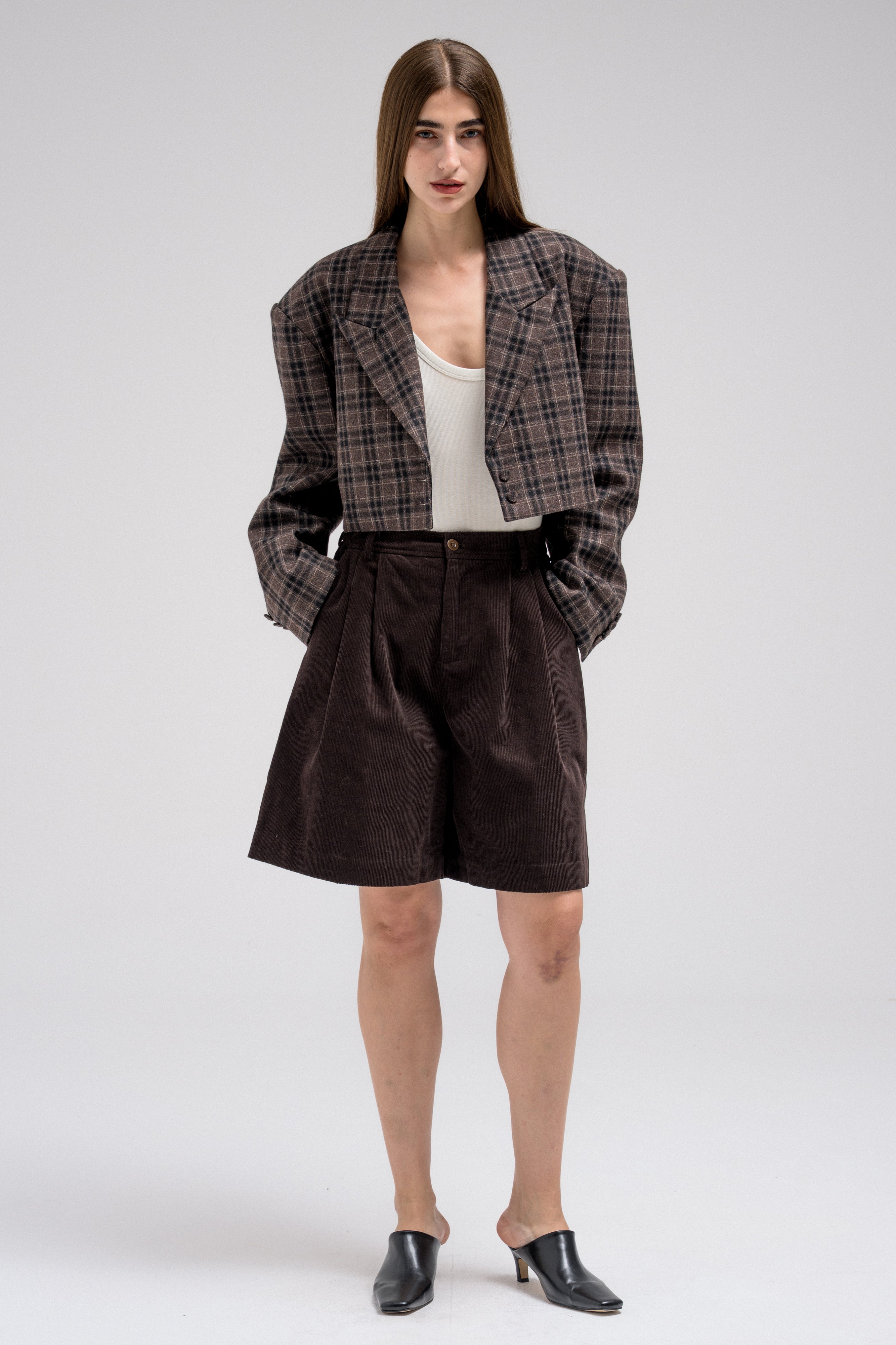 DALINE PLAID BLAZER