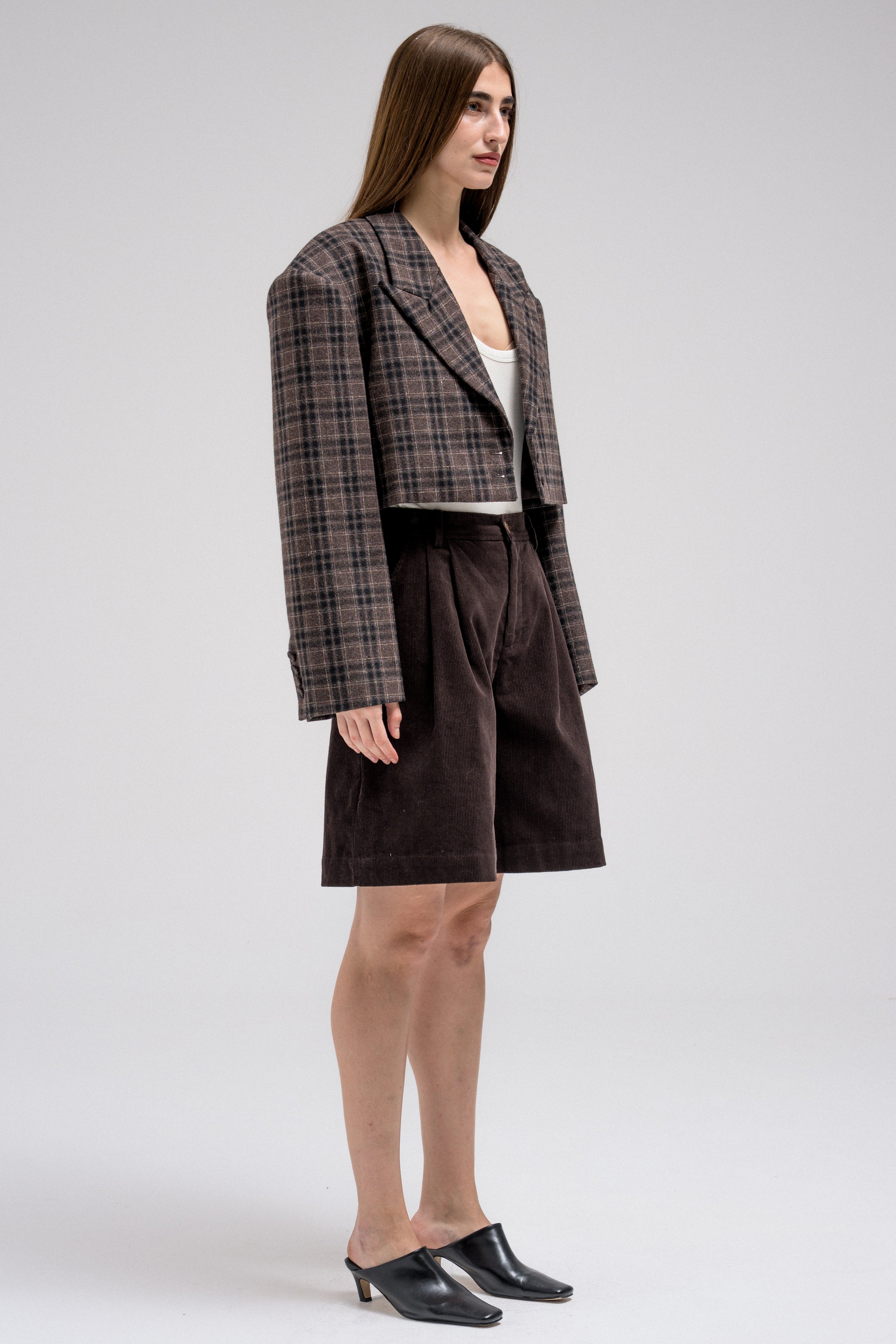 DALINE PLAID BLAZER