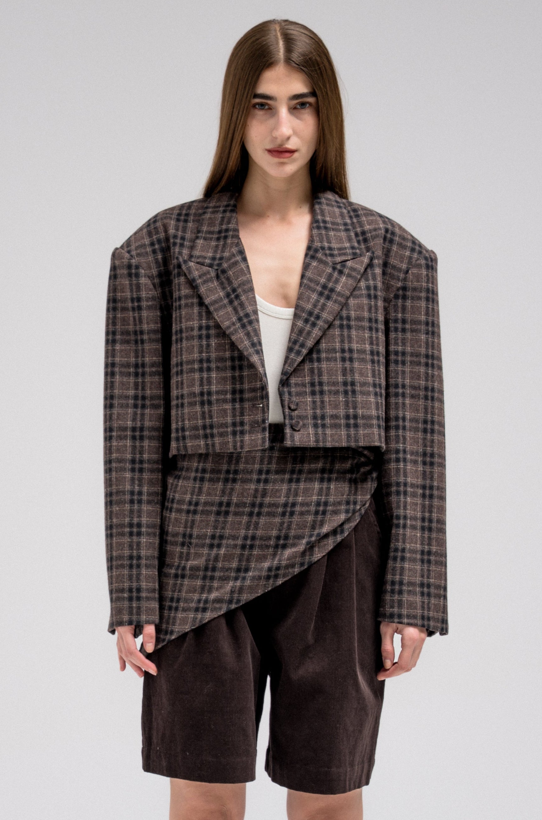 DALINE PLAID BLAZER