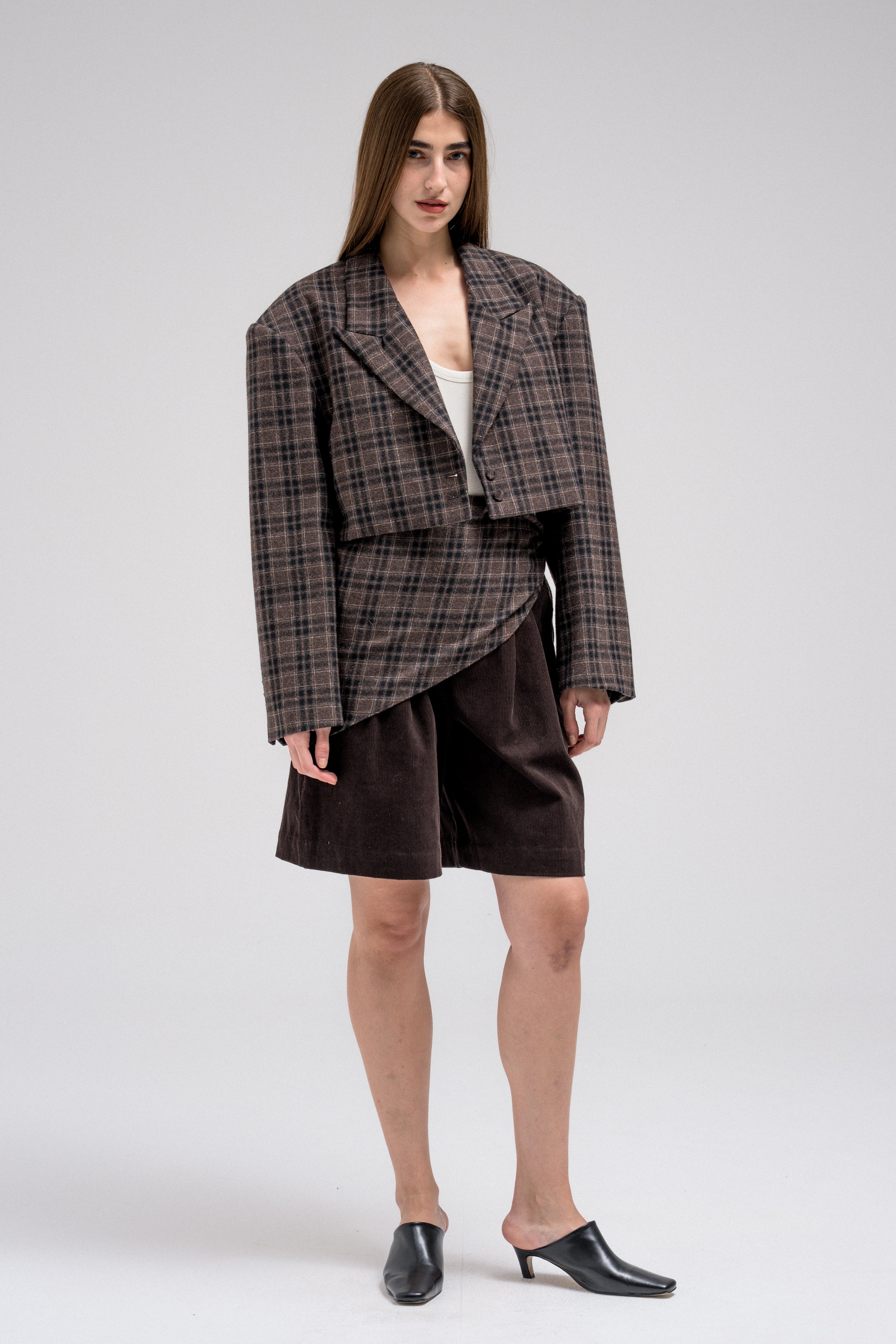 DALINE PLAID BLAZER