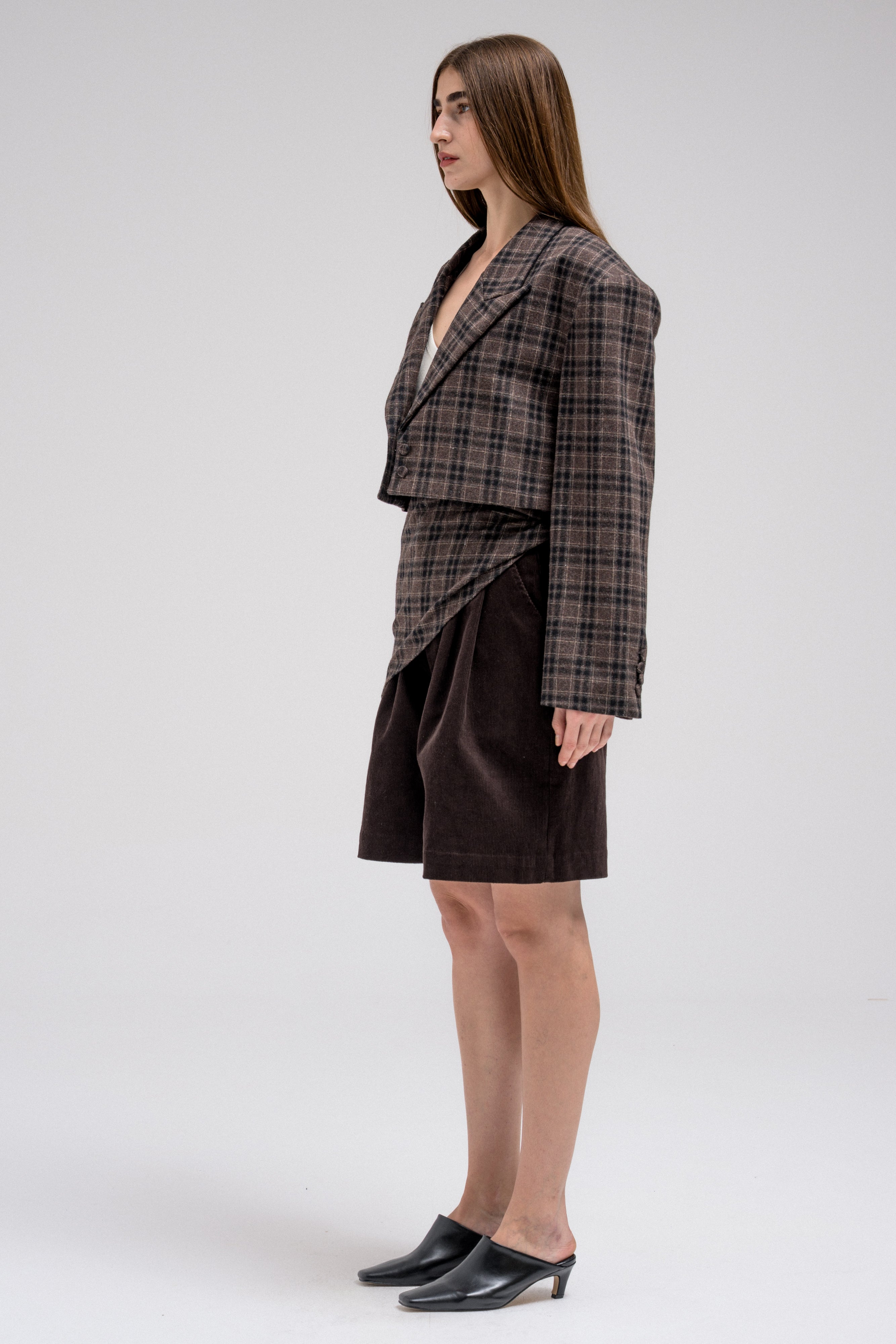 DALINE PLAID BLAZER