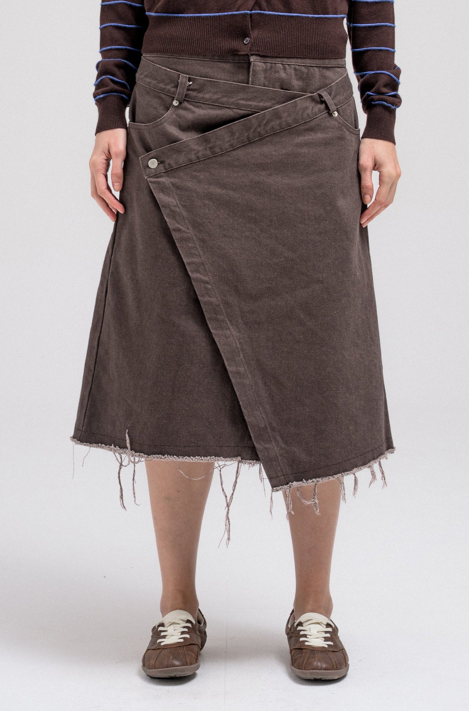 FRENAYE ASSYMETRIC SKIRT