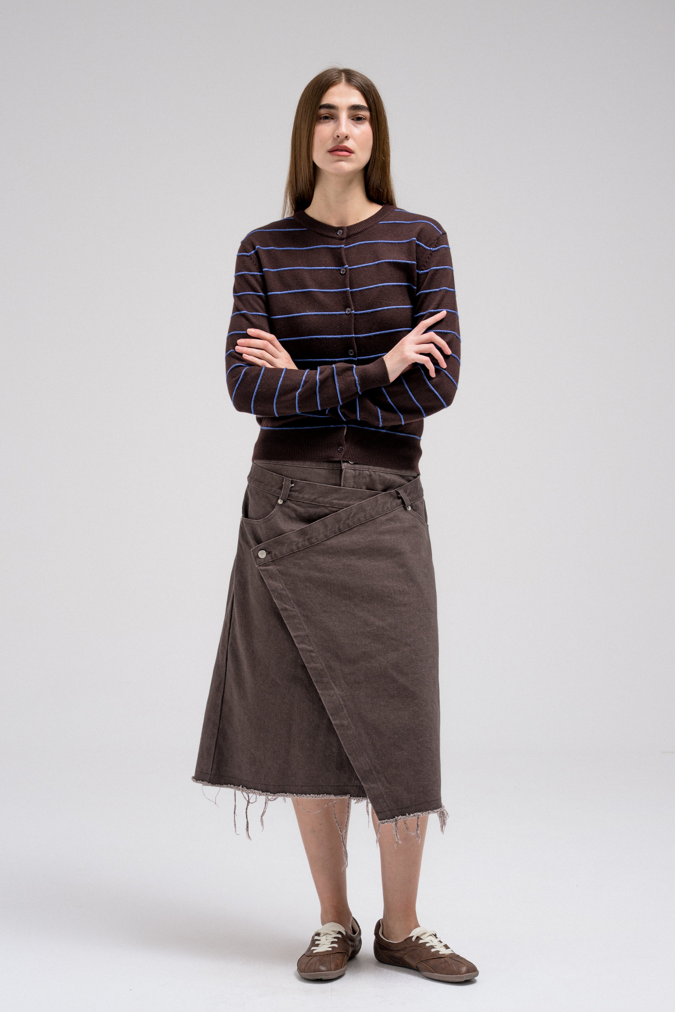 FRENAYE ASSYMETRIC SKIRT