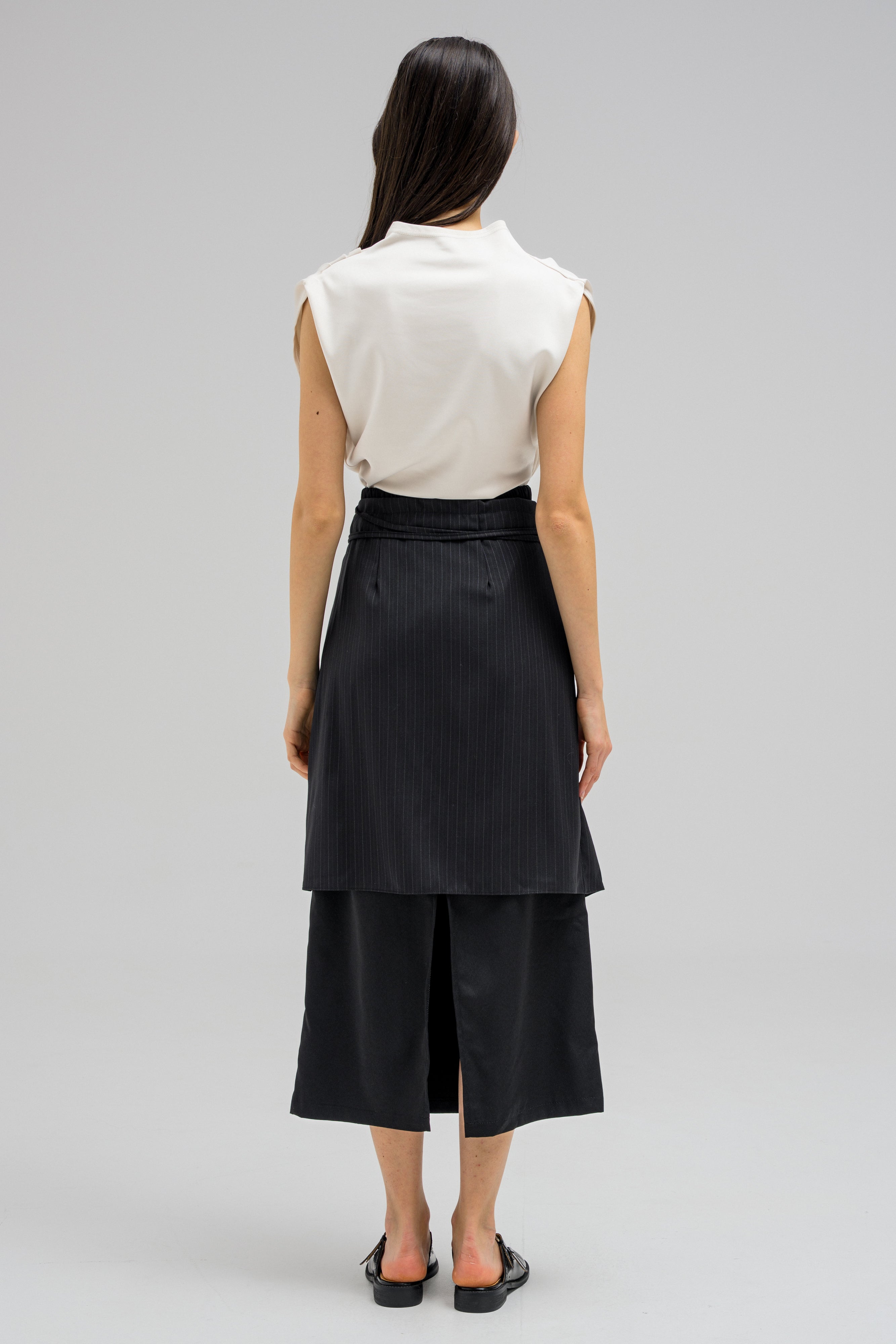 CROSS LAYERED SKIRT